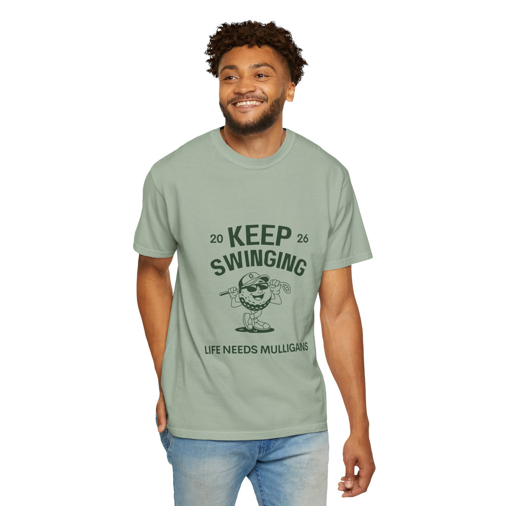Life Needs Mulligans - Mens Vintage Golf T- shirt