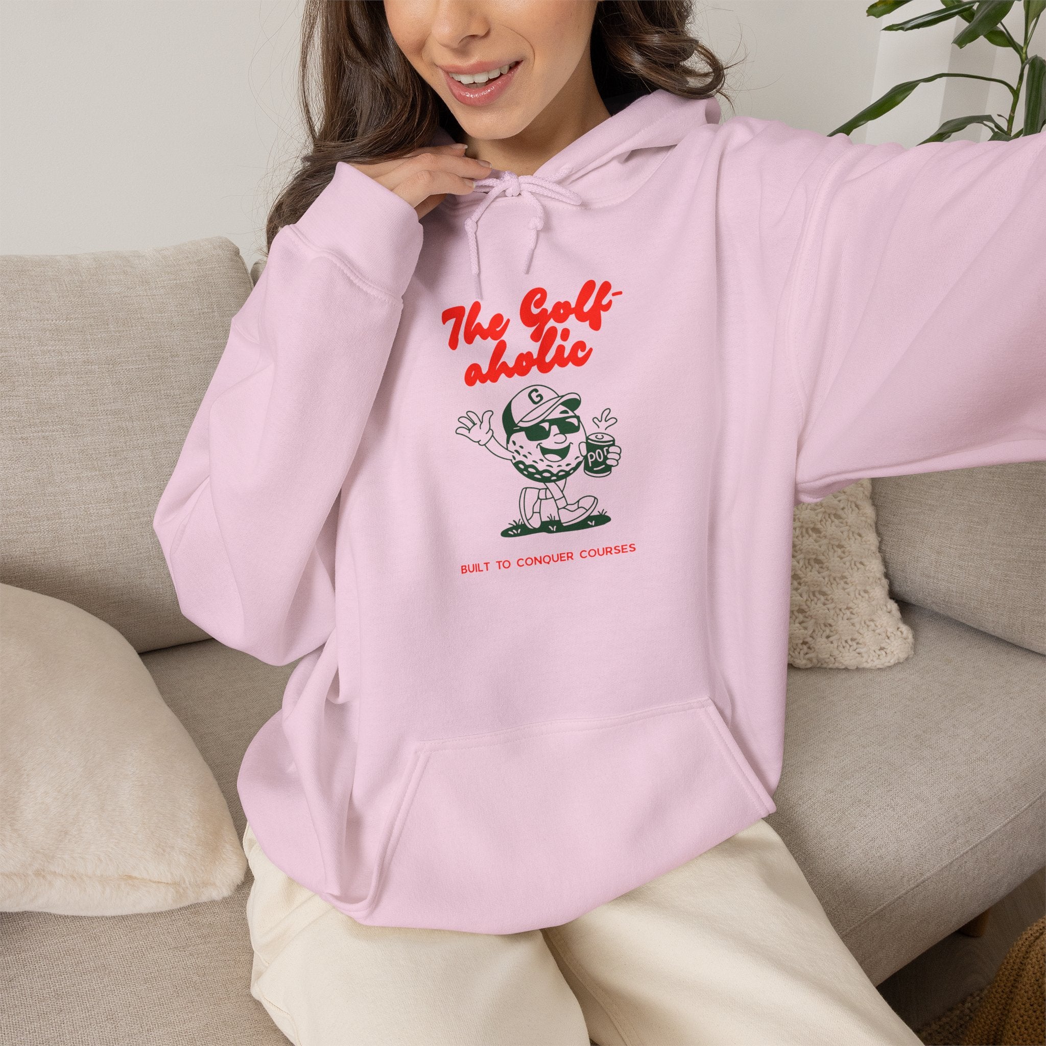 The  Golf-Aholic Hoodie —  for all Golf Lovers
