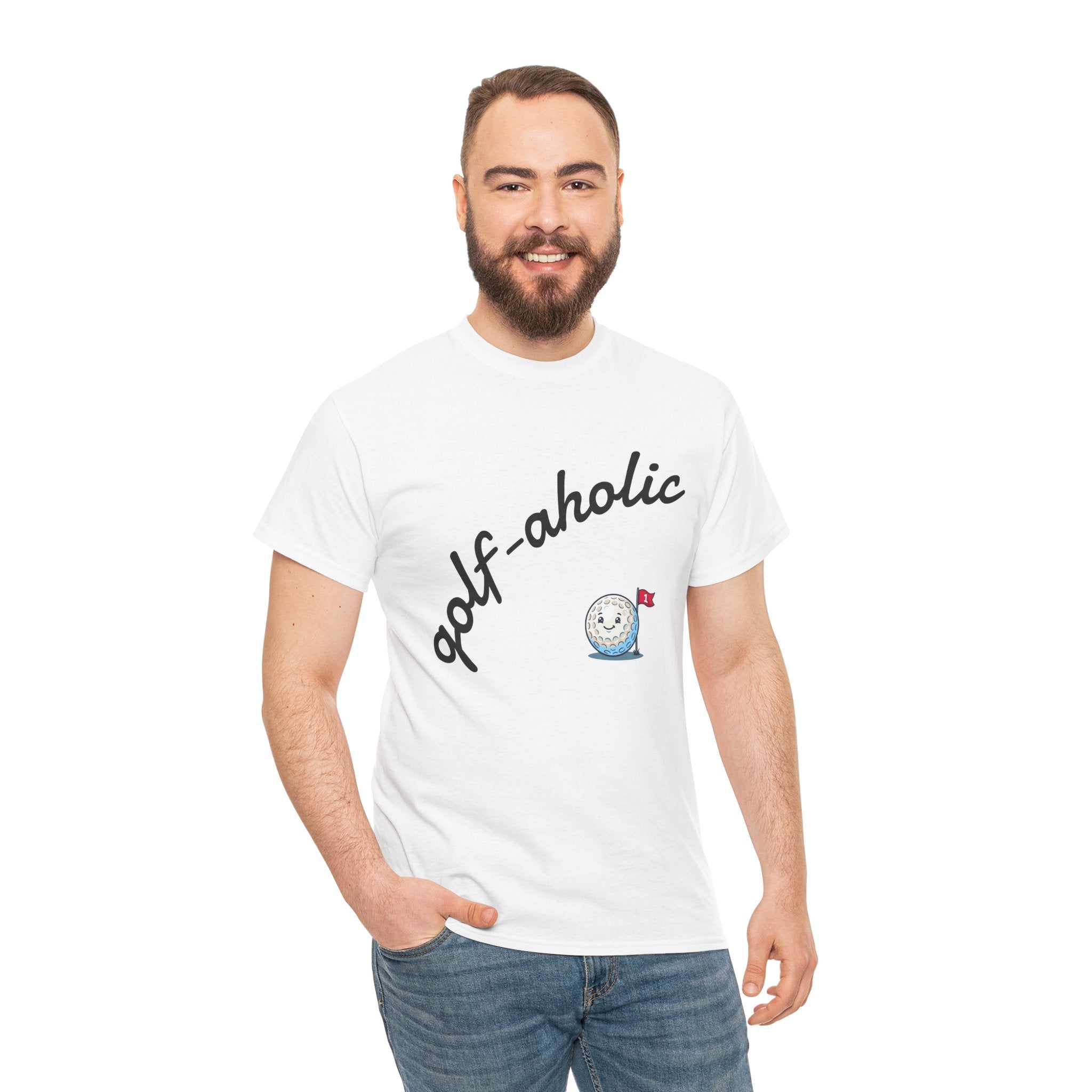 Golf-Aholic — original Mens T- Shirt