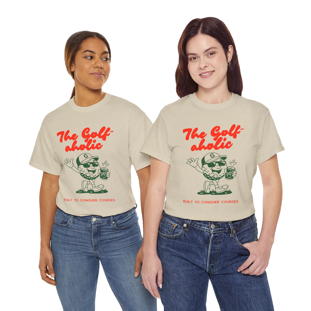Golf-Aholic — Women's Retro Golf T - shirt