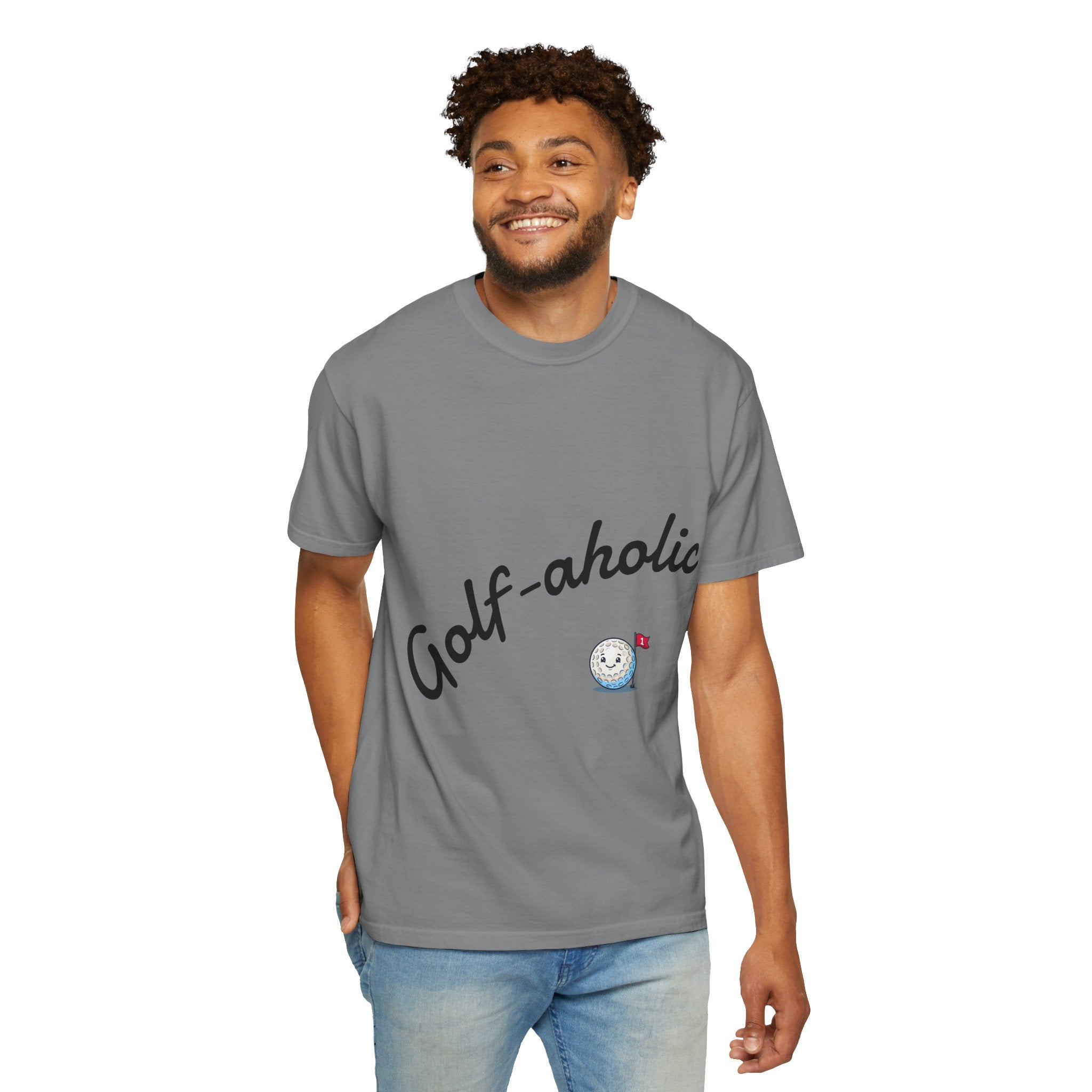 Golf-Aholic — Mens T- Shirt