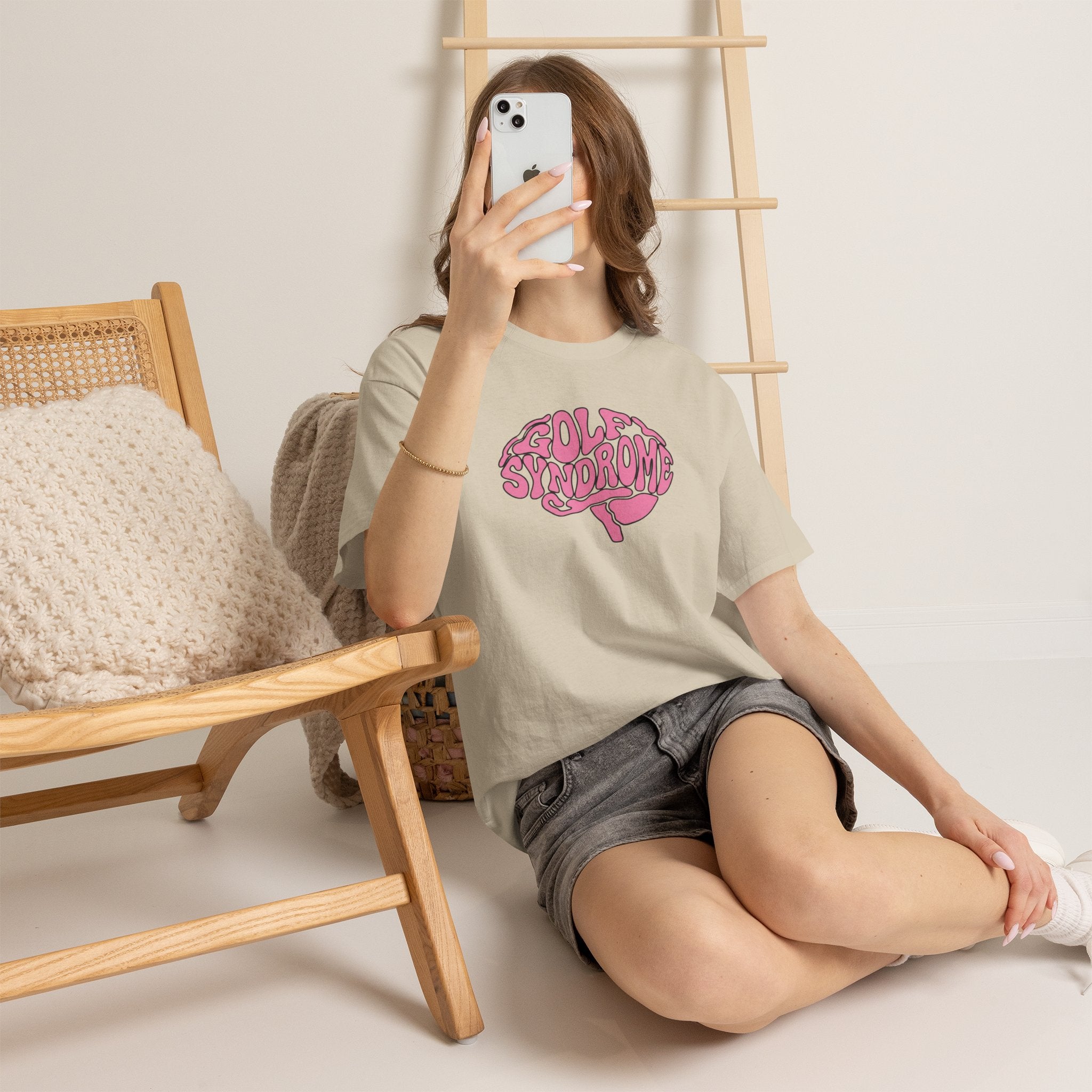 Crazy Golf-Aholic — Women's Golf T -Shirt