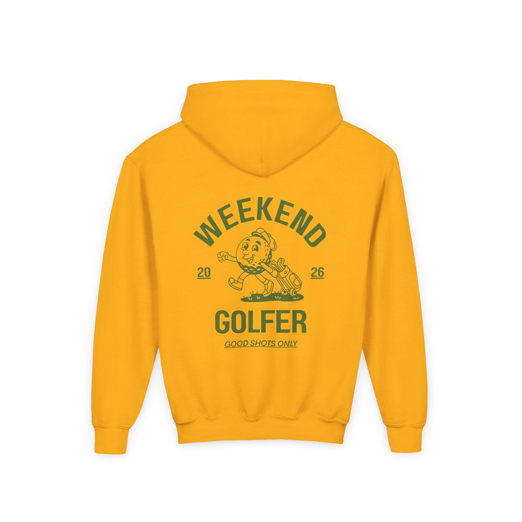 Weekend Golfer Hoodie — Youth Good Shots Only