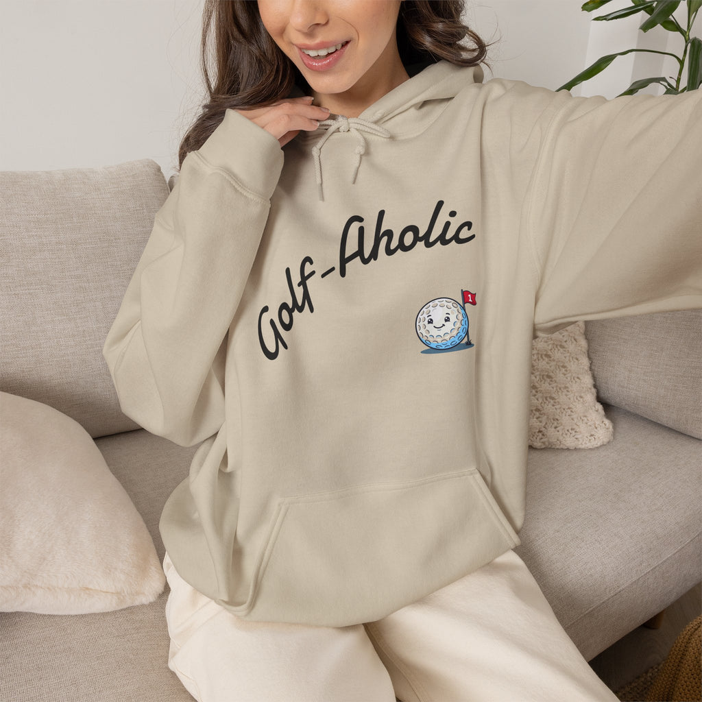 Original Golf-Aholic Hoodie —  for all Golf Lovers