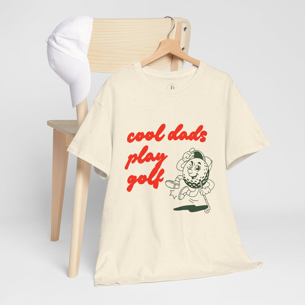 Cool Dads Play Golf T-Shirt- Classic Mens T shirt