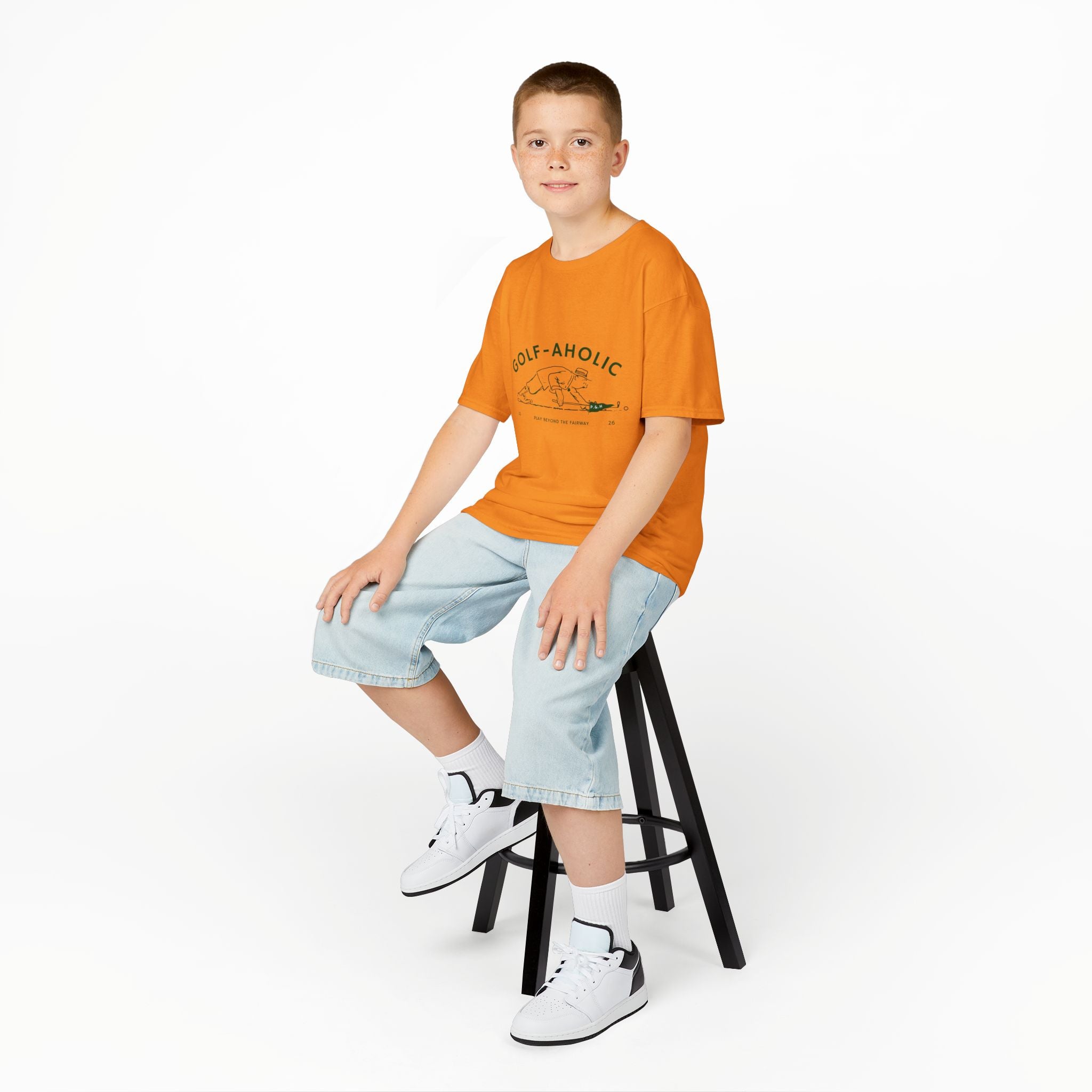Golf-Aholic youth t shit