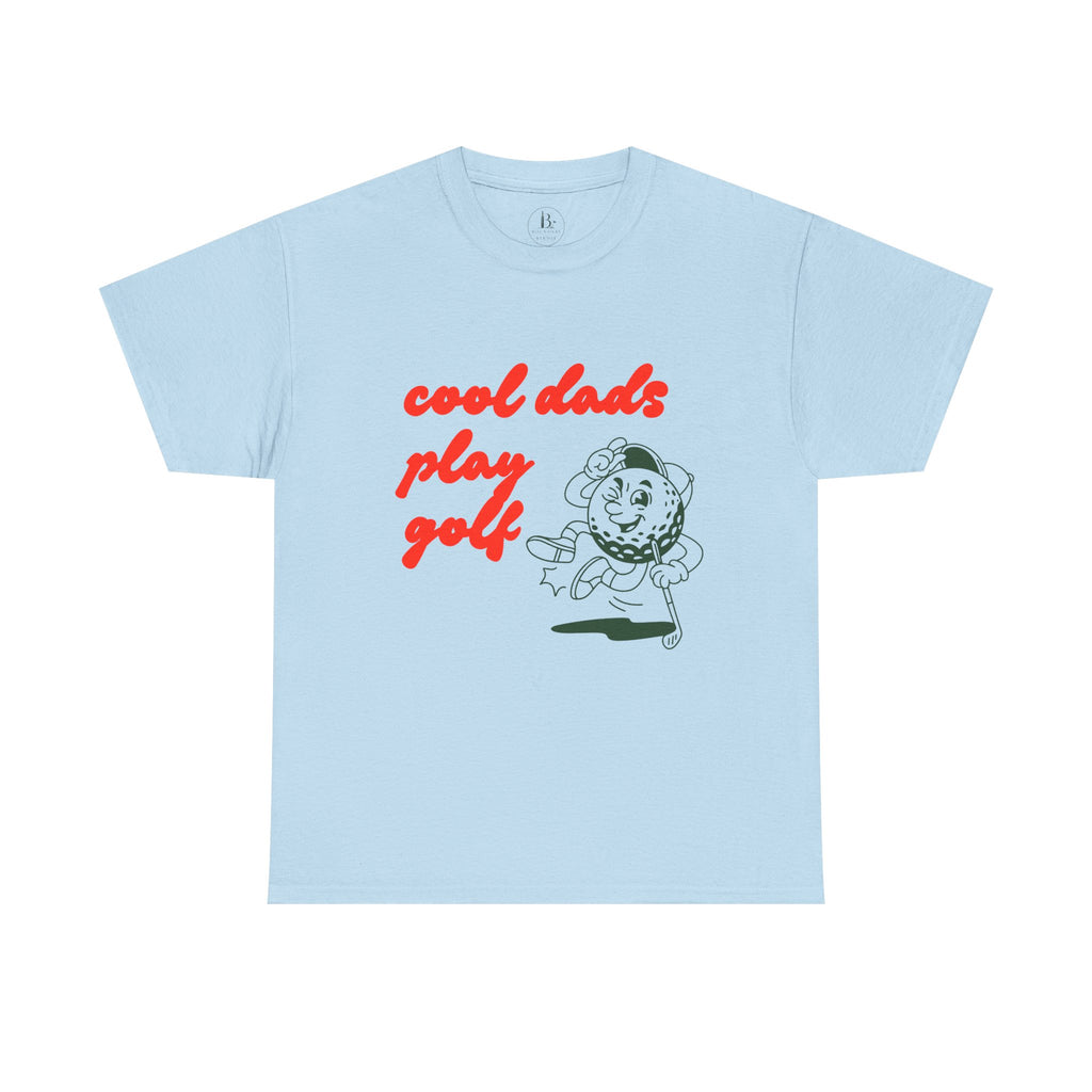 Cool Dads Play Golf T-Shirt- Classic Mens T shirt