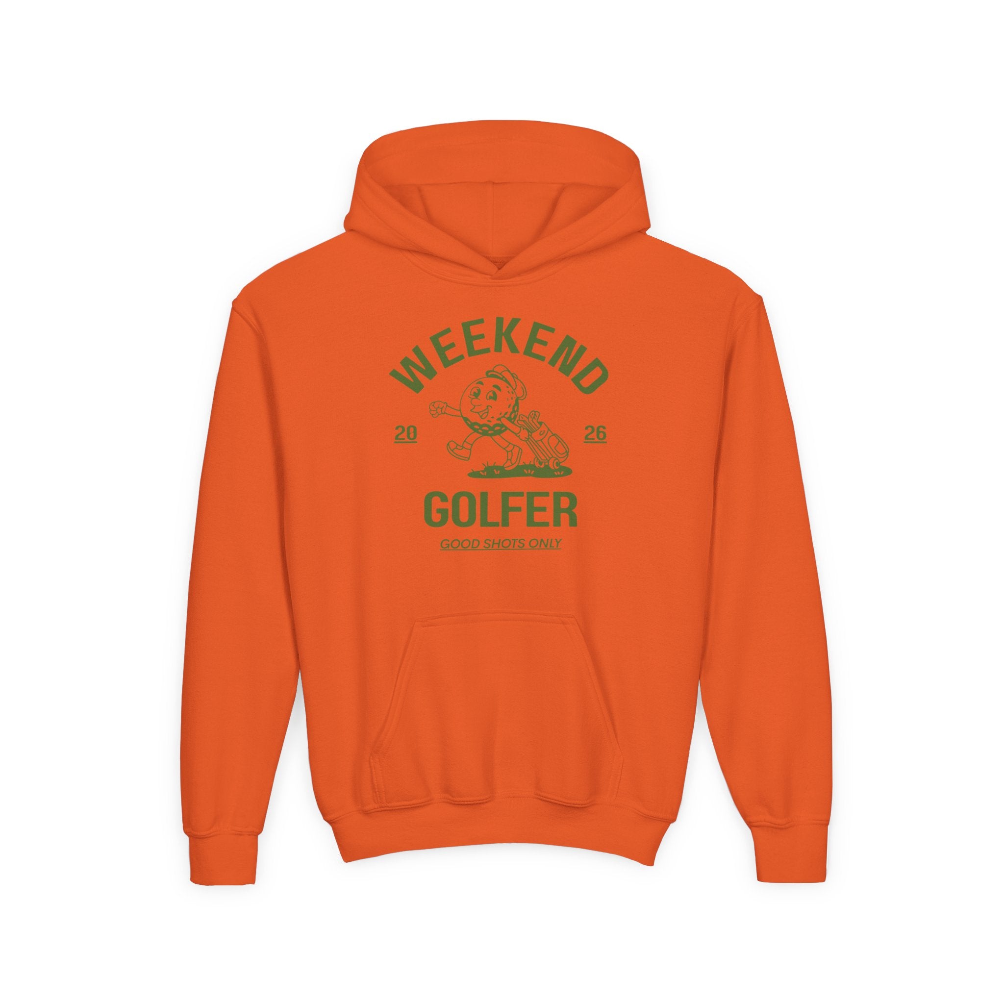 Weekend Golfer Hoodie — Youth Good Shots Only