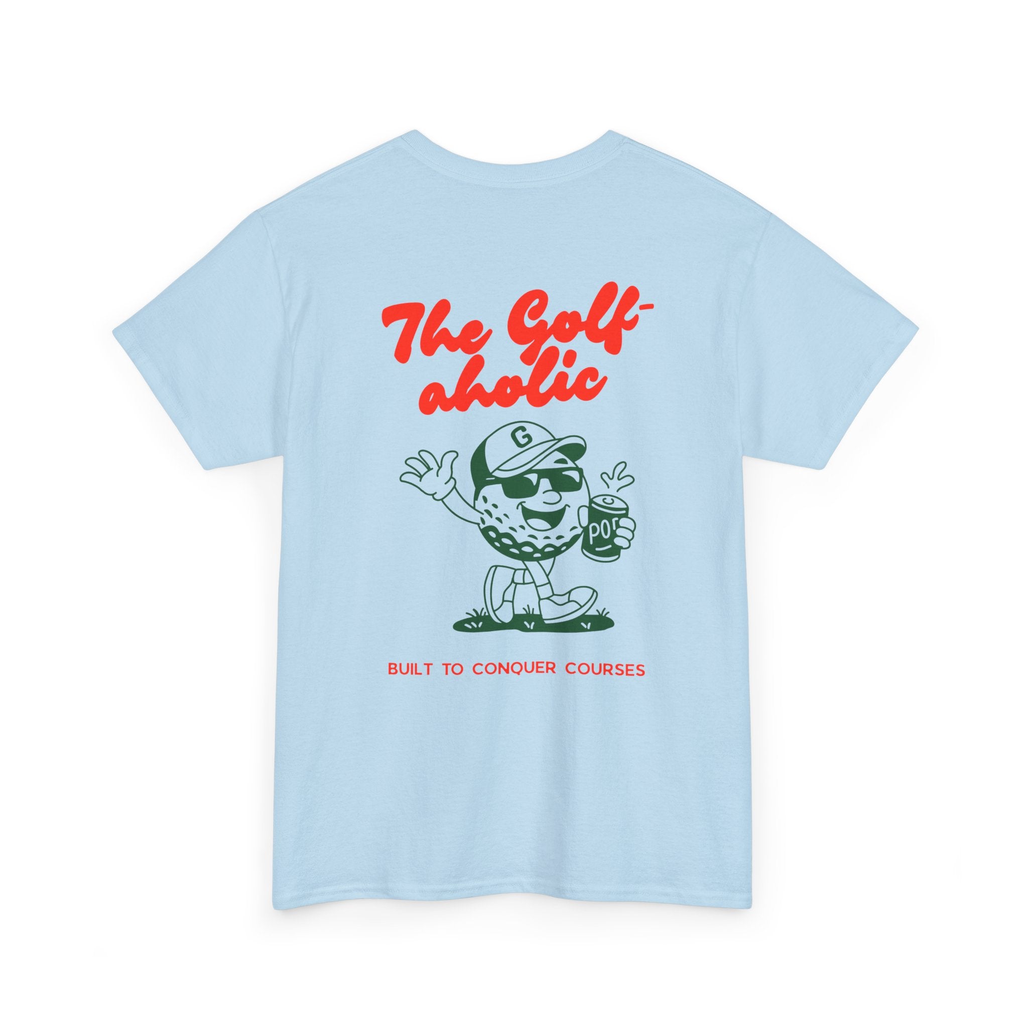 Golf-Aholic —  Mens Retro Golf T - shirt
