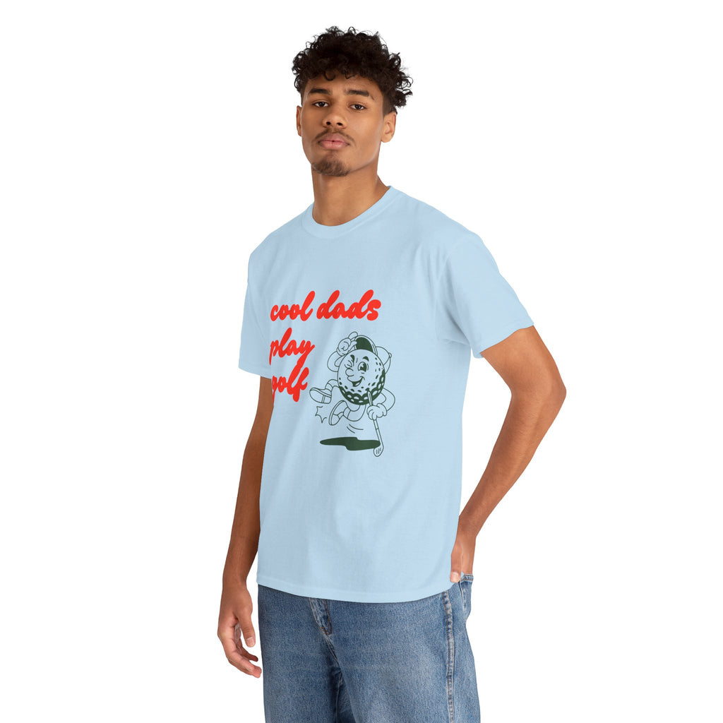 Cool Dads Play Golf T-Shirt- Classic Mens T shirt