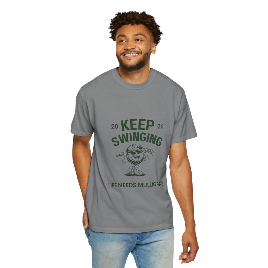 Life Needs Mulligans - Mens Vintage Golf T- shirt