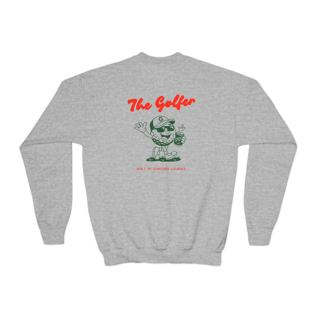 "The Golfer"  Retro Youth Sweatshirt