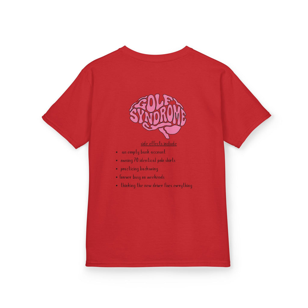 golf-aholic  kids t shirt