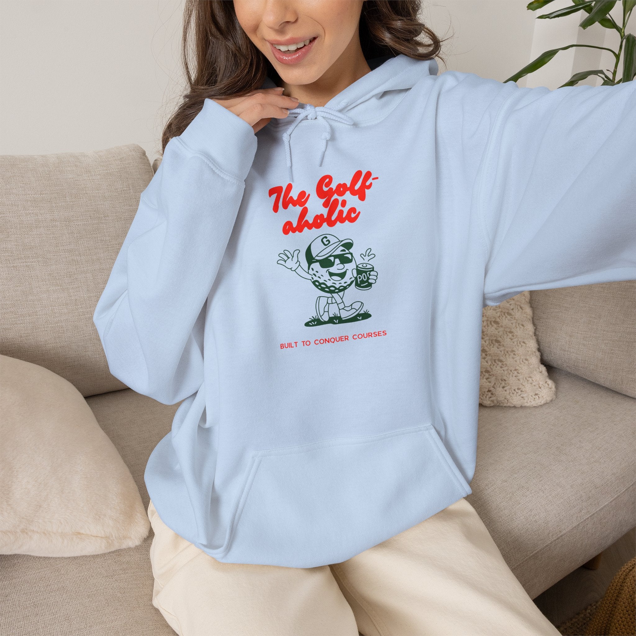 The  Golf-Aholic Hoodie —  for all Golf Lovers
