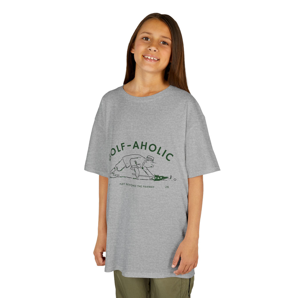 Golf-Aholic youth t shit