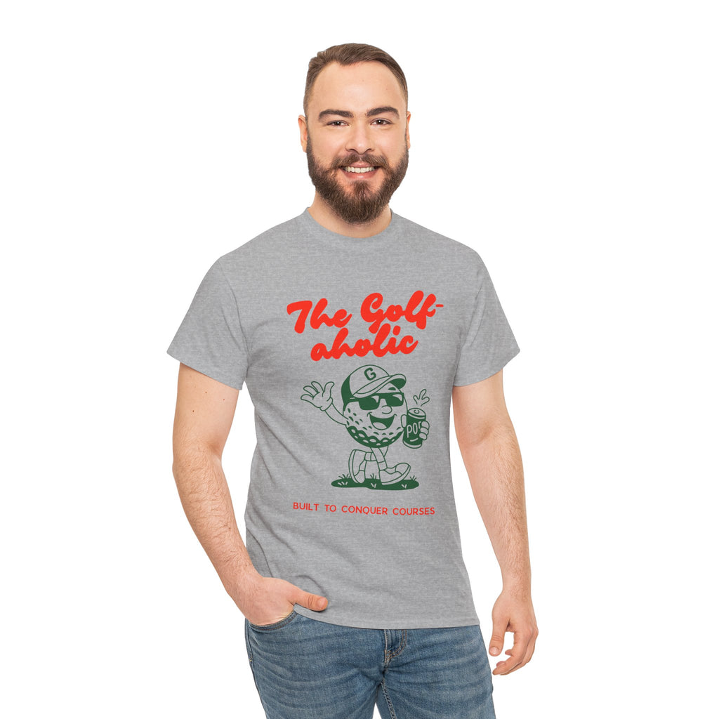 Golf-Aholic —  Mens Retro Golf T - shirt