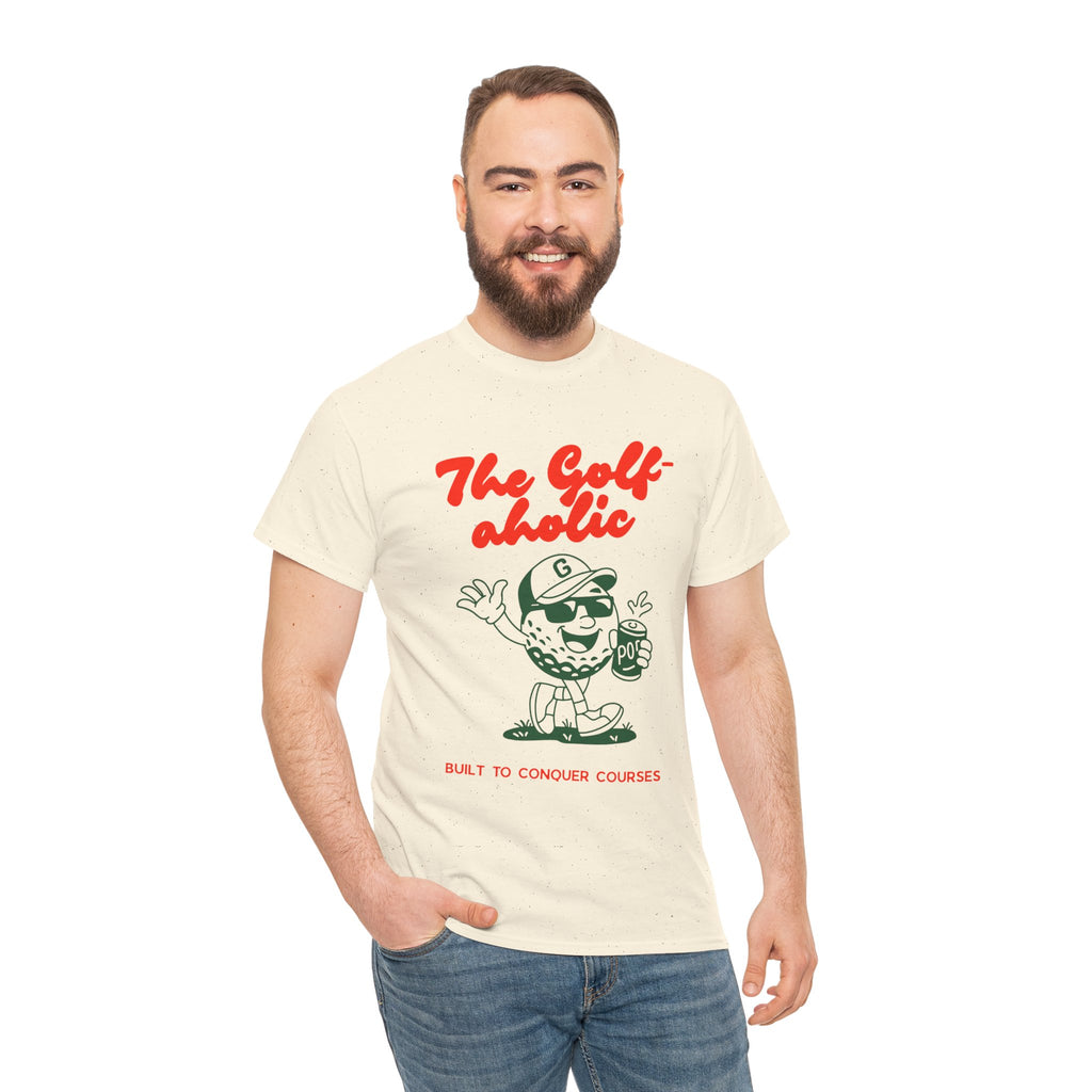 Golf-Aholic —  Mens Retro Golf T - shirt
