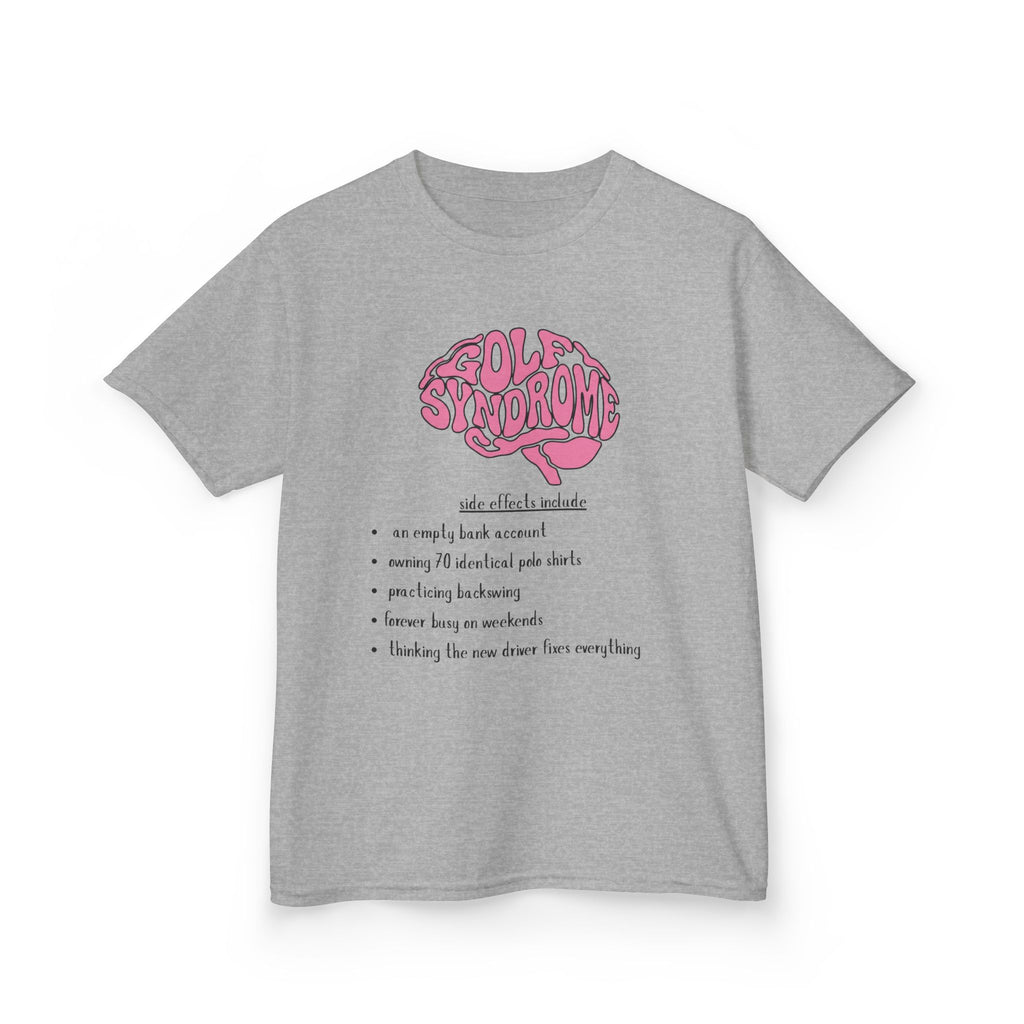 golf-aholic  kids t shirt