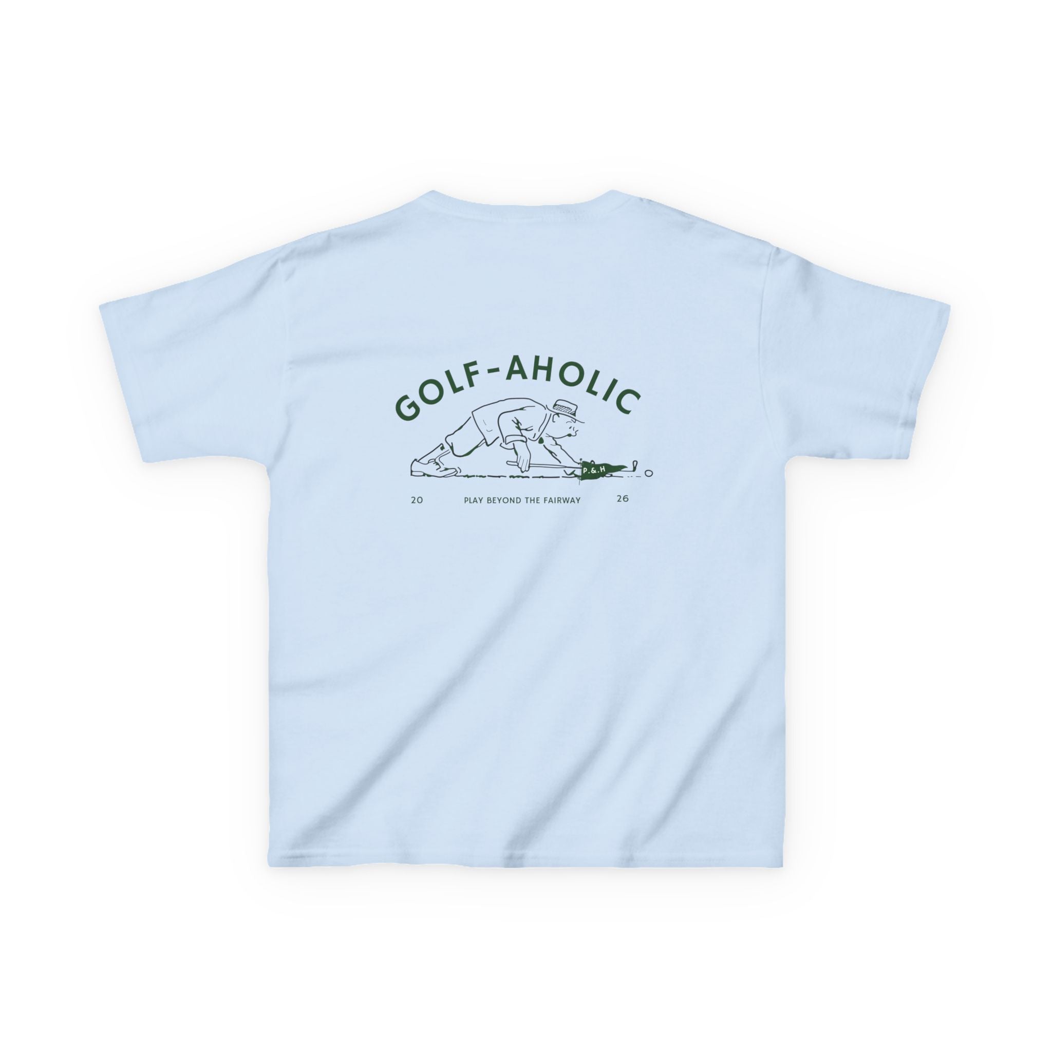 Golf-Aholic youth t shit