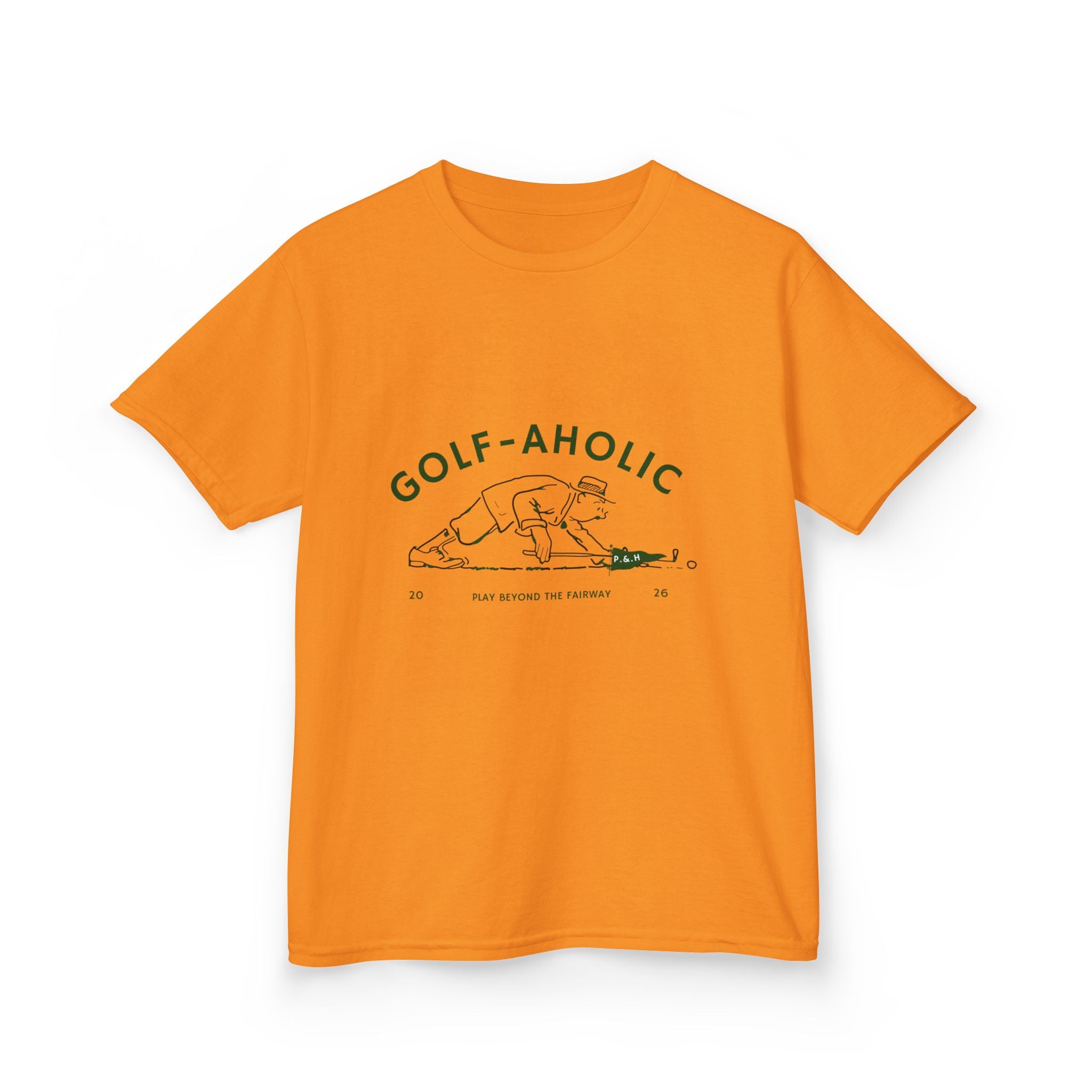 Golf-Aholic youth t shit