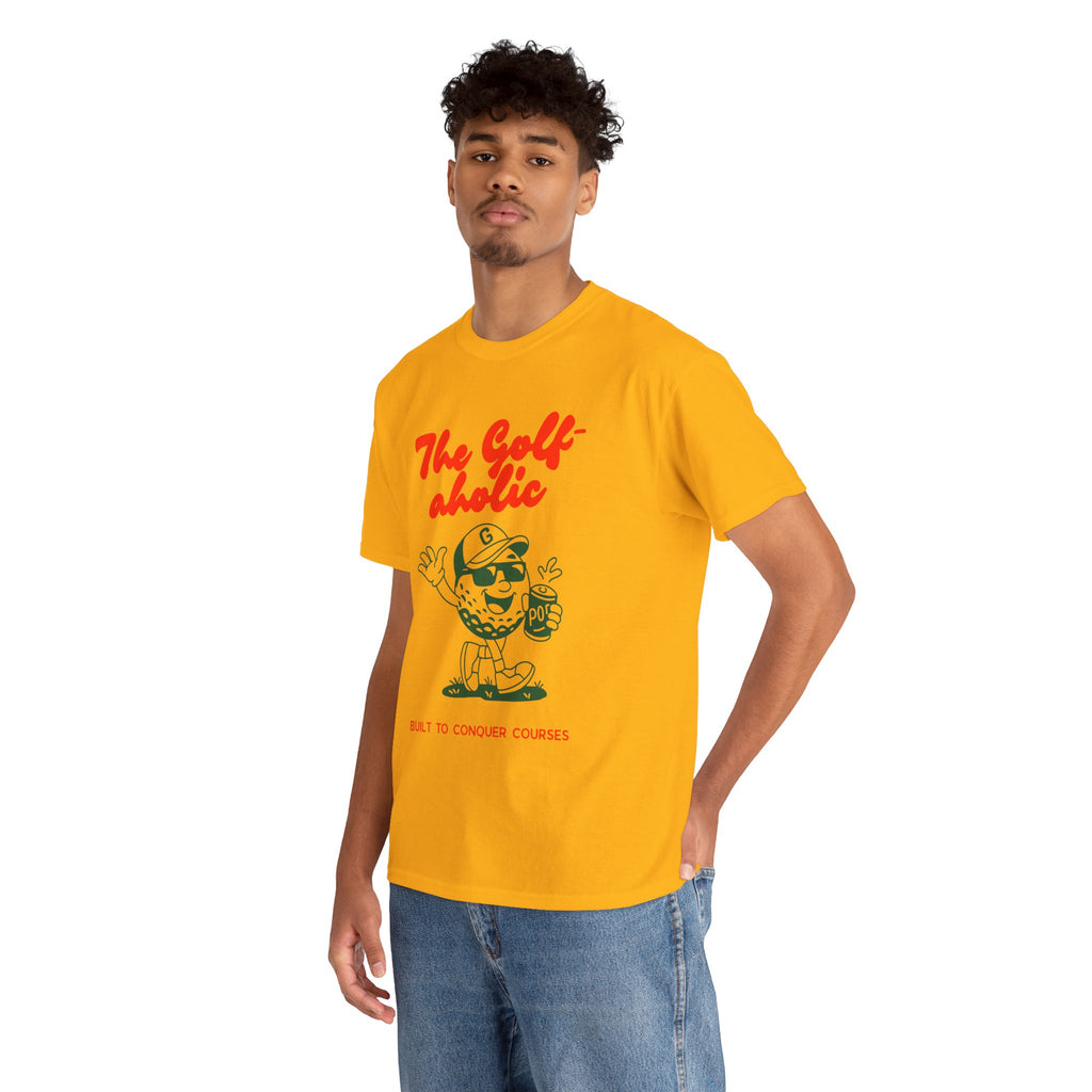 Golf-Aholic —  Mens Retro Golf T - shirt