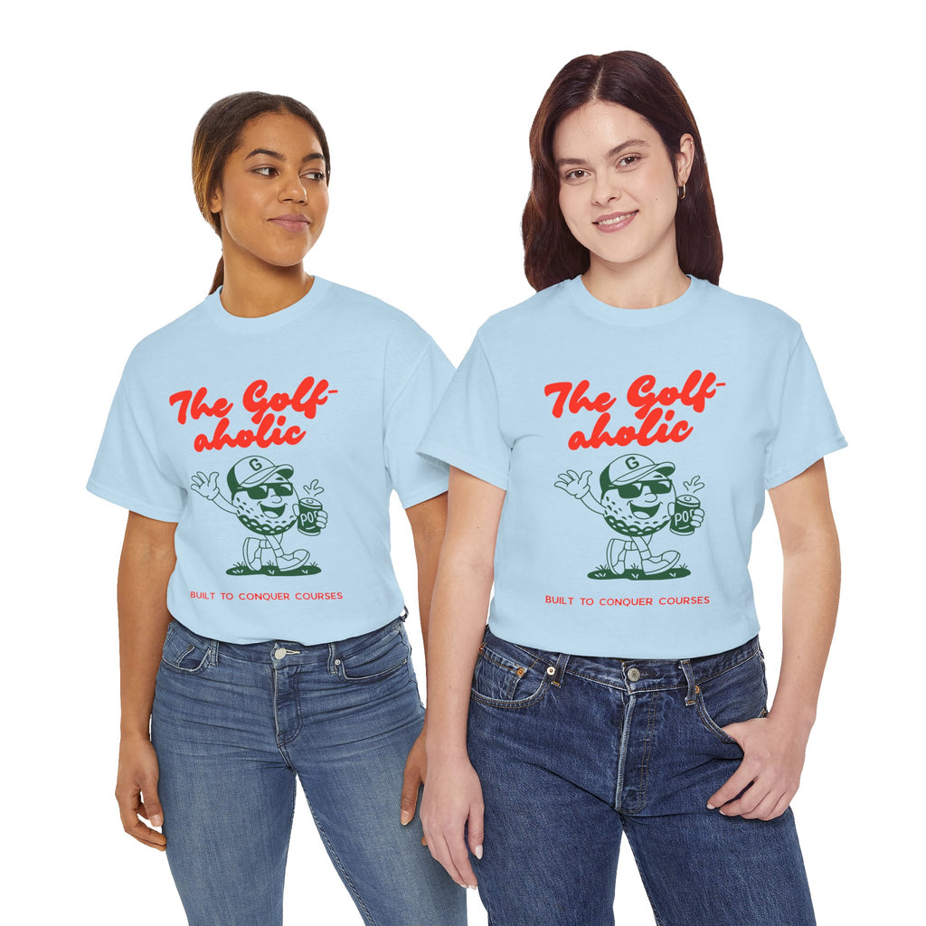 Golf-Aholic — Women's Retro Golf T - shirt