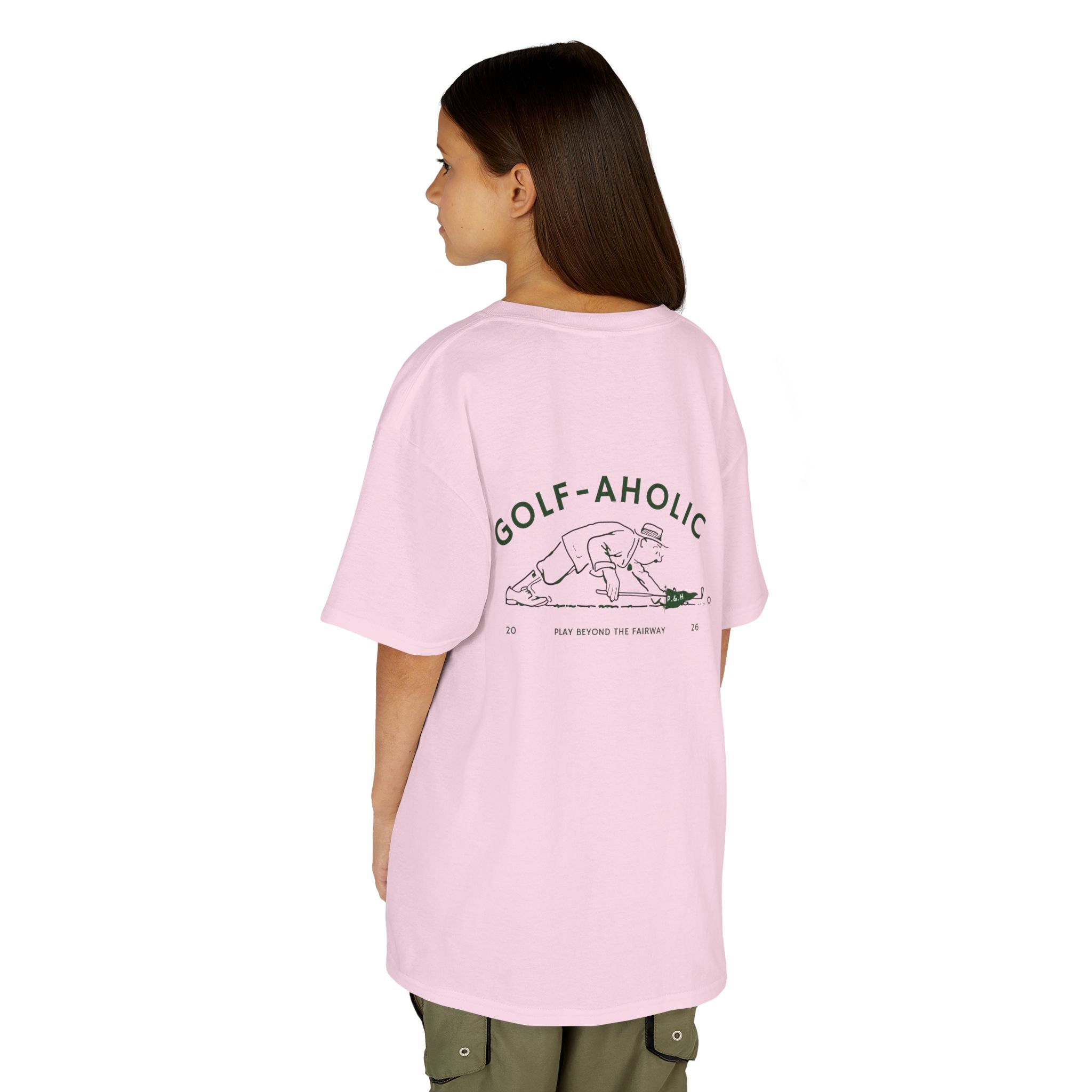 Golf-Aholic youth t shit