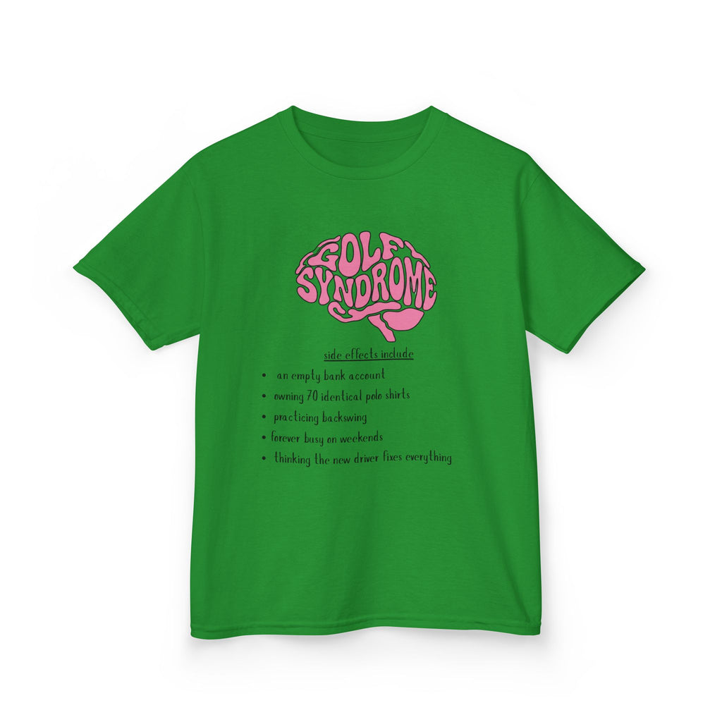 golf-aholic  kids t shirt