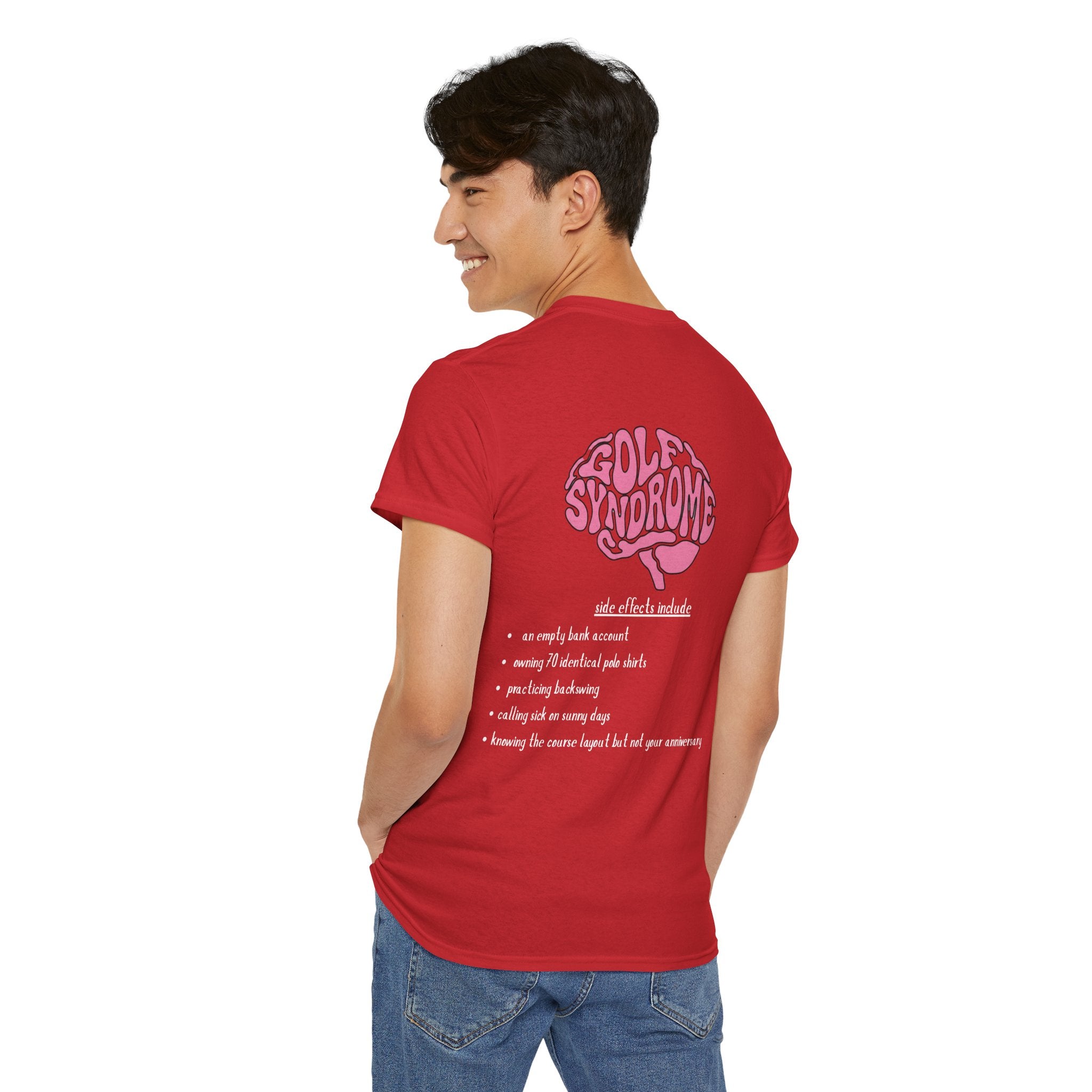 crazy golf-syndrome -Mens vintage T- Shirt light