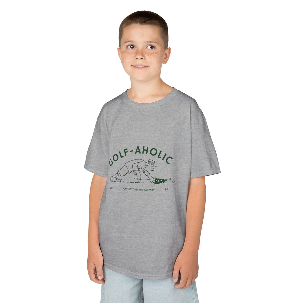 Golf-Aholic youth t shit