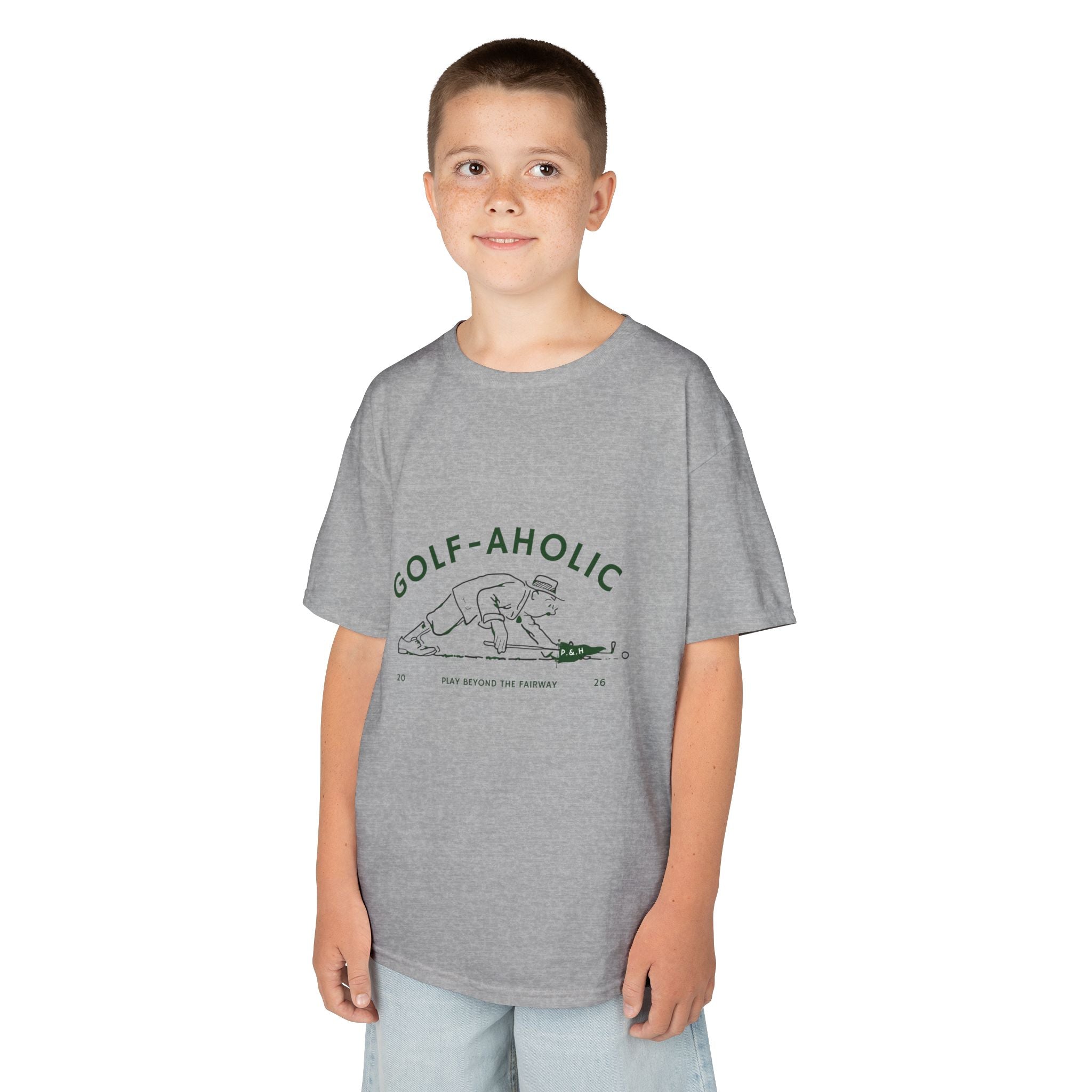 Golf-Aholic youth t shit