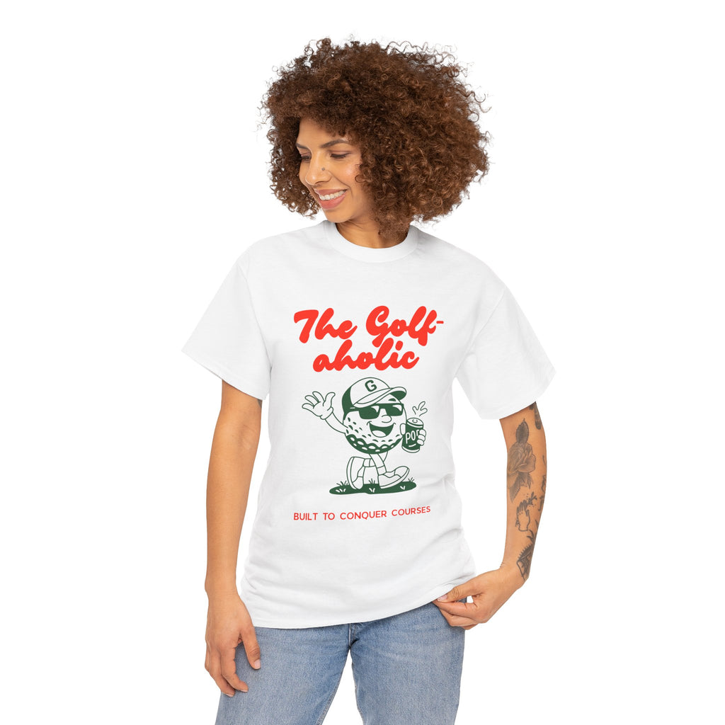Golf-Aholic — Women's Retro Golf T - shirt