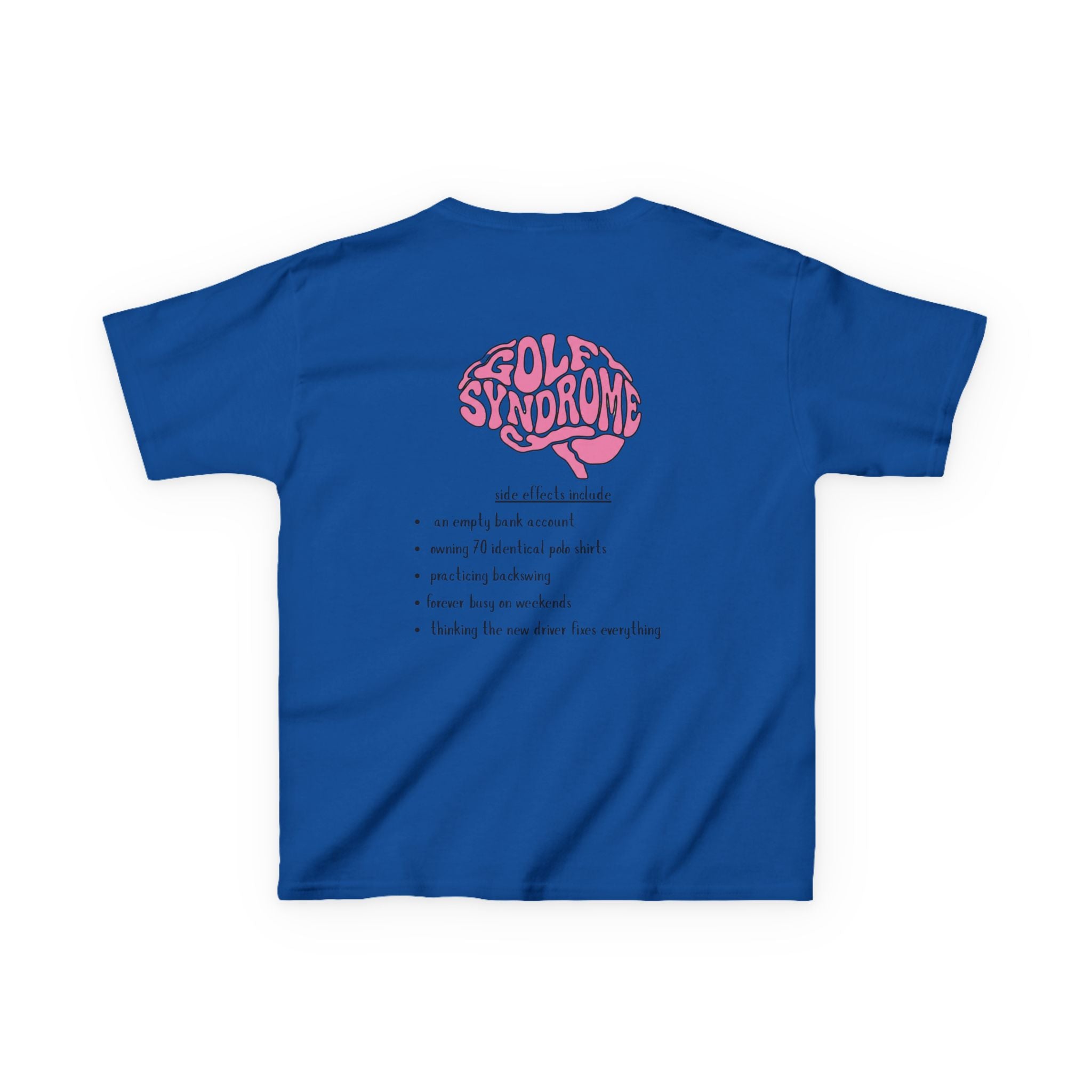 golf-aholic  kids t shirt