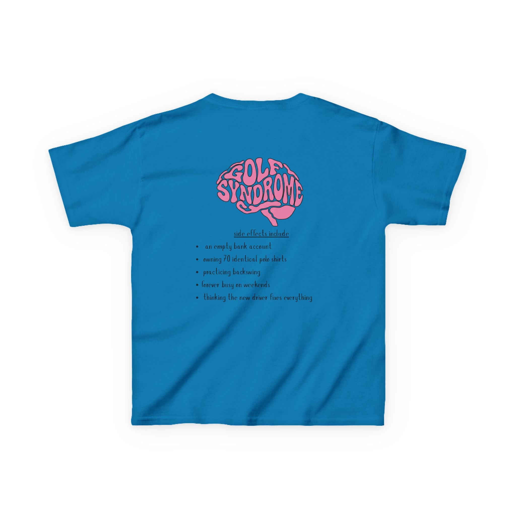 golf-aholic  kids t shirt