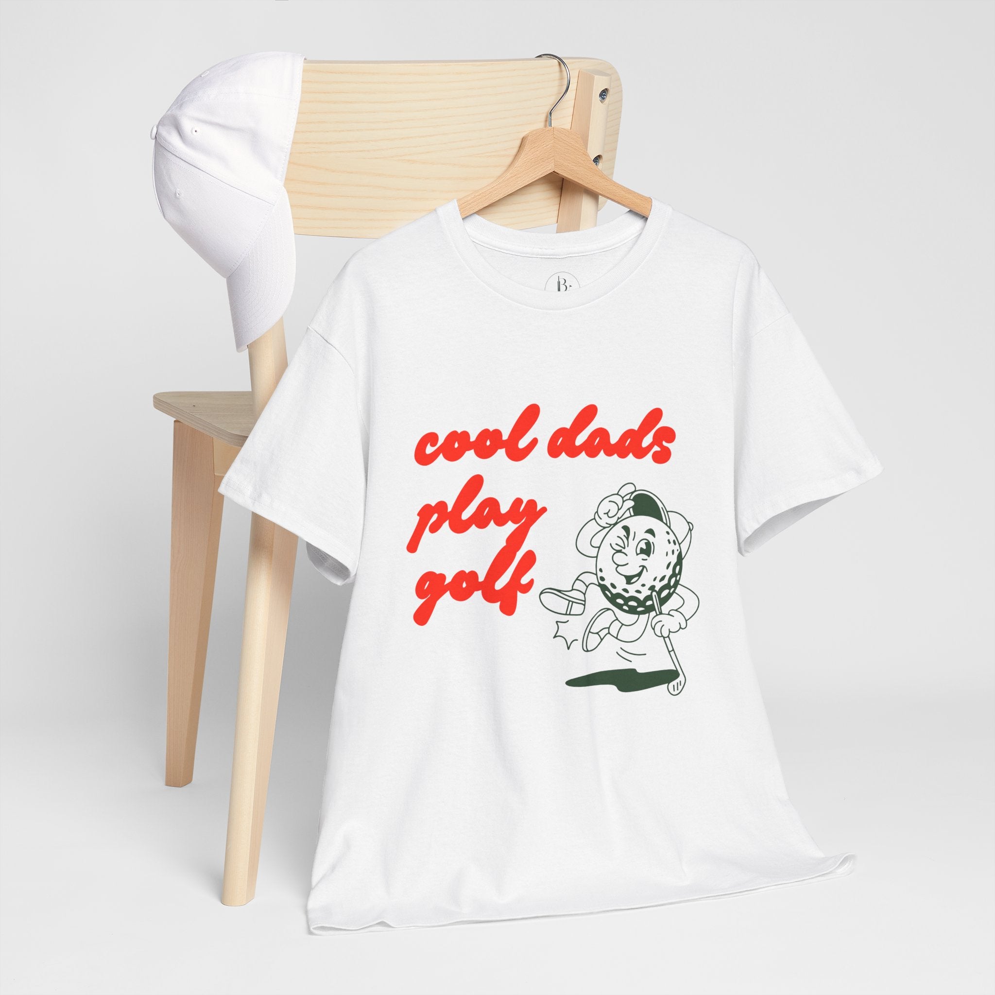 Cool Dads Play Golf T-Shirt- Classic Mens T shirt