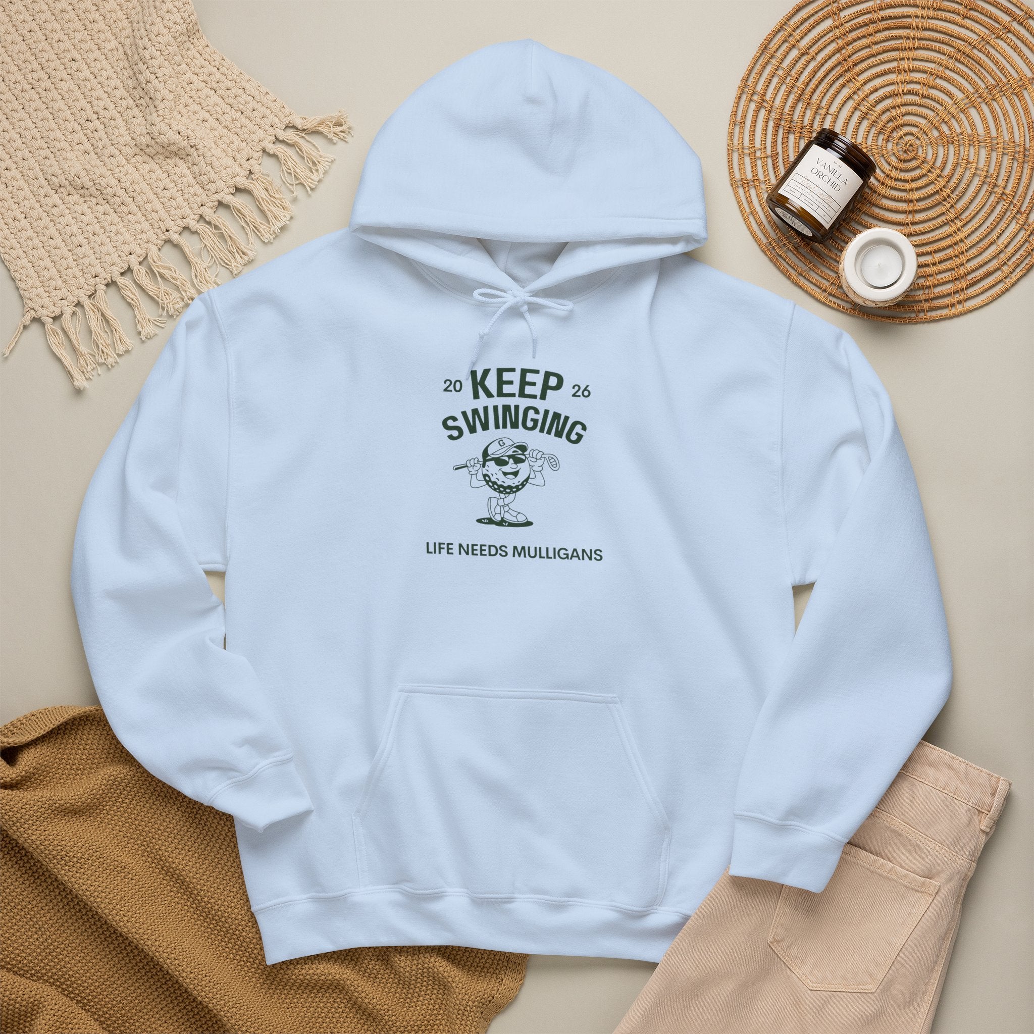 Life needs Mulligans Hoodie —  for all Golf Lovers