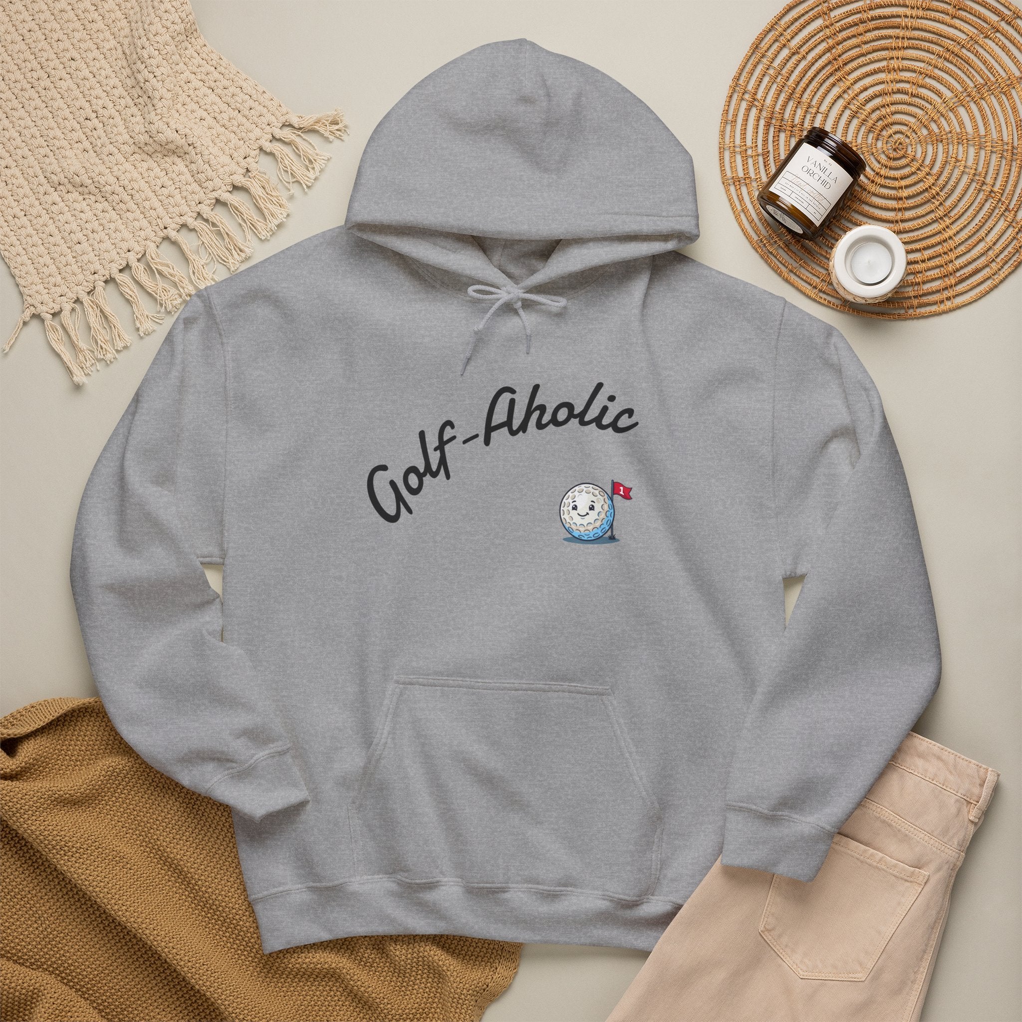 Original Golf-Aholic Hoodie —  for all Golf Lovers