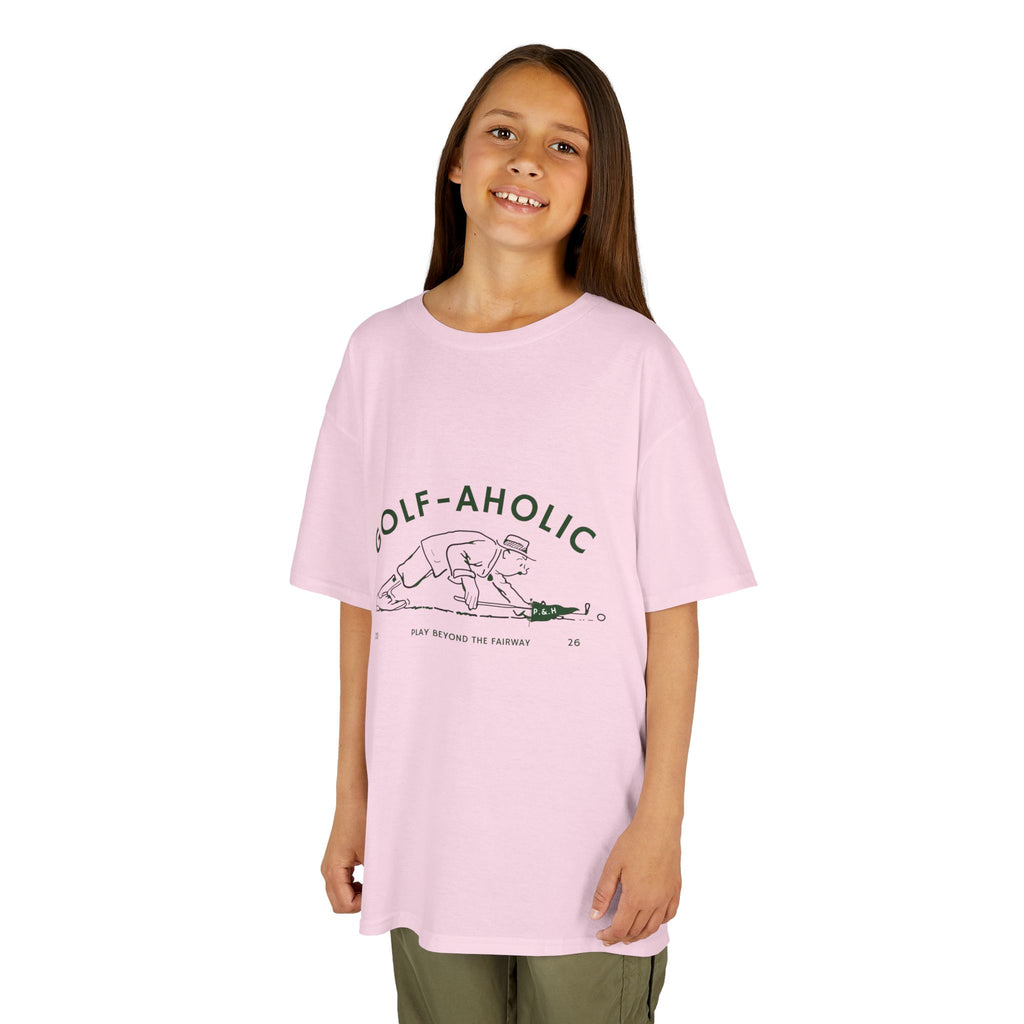 Golf-Aholic youth t shit
