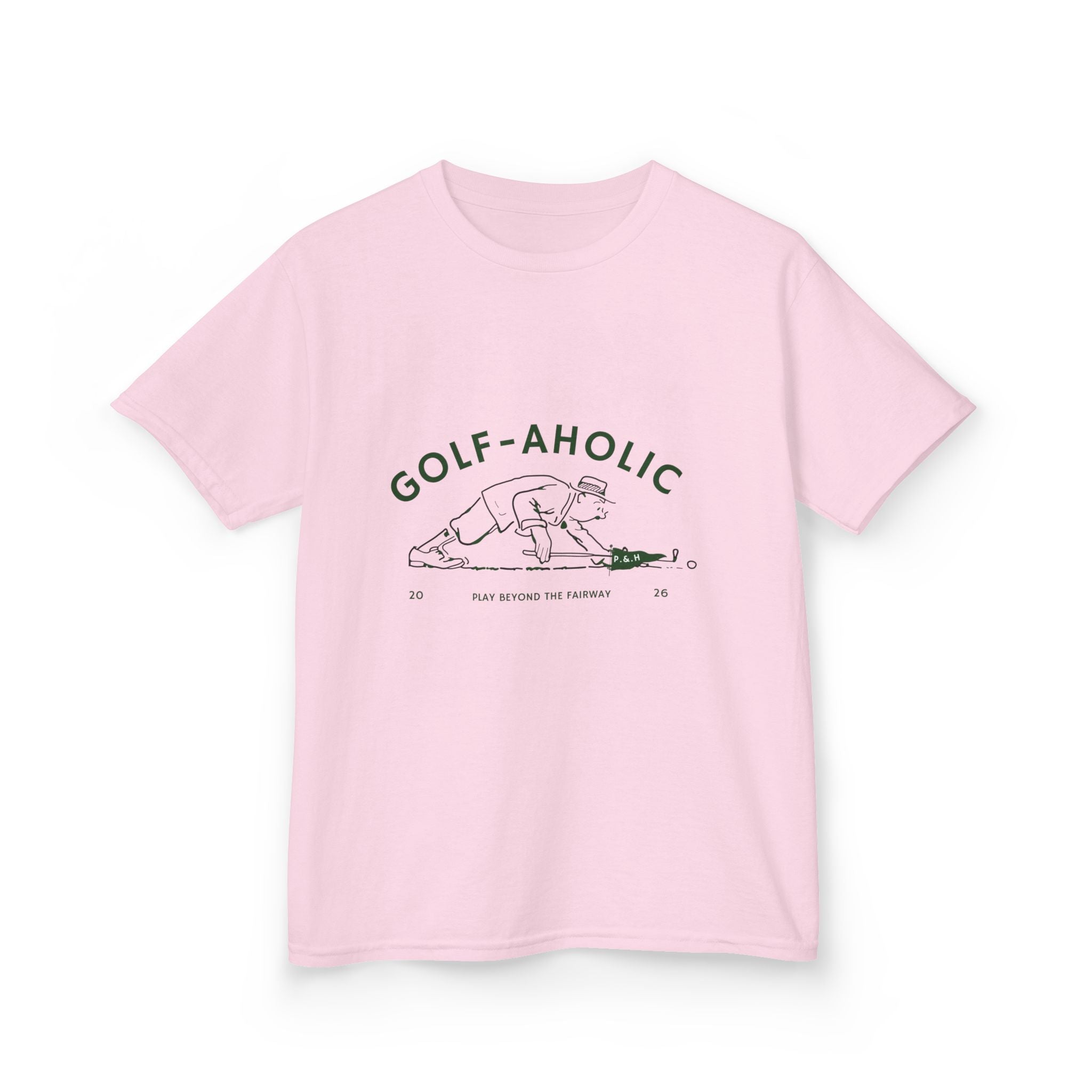 Golf-Aholic youth t shit