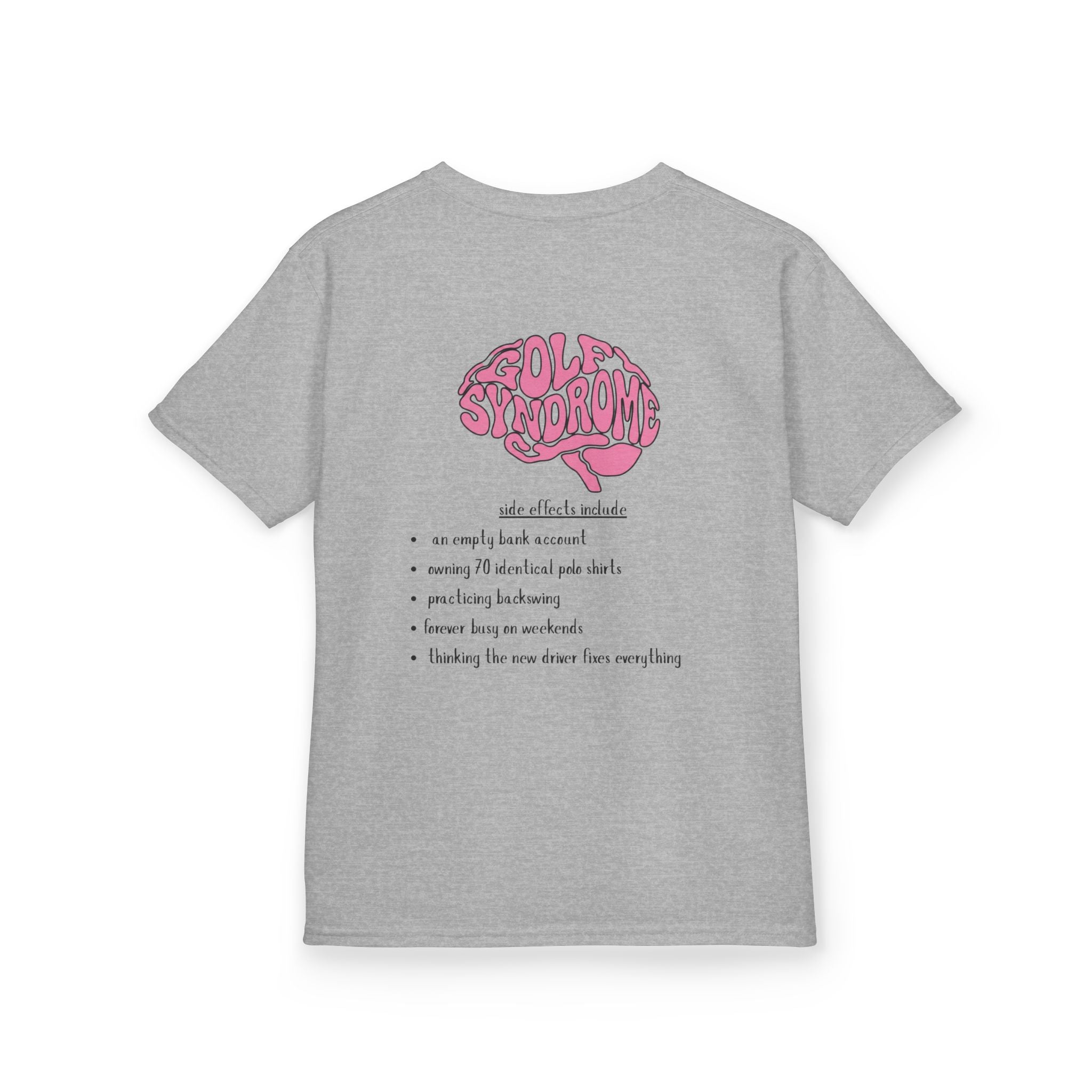 golf-aholic  kids t shirt