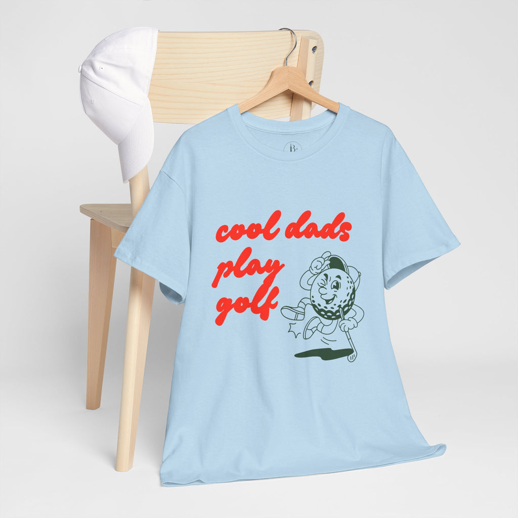 Cool Dads Play Golf T-Shirt- Classic Mens T shirt