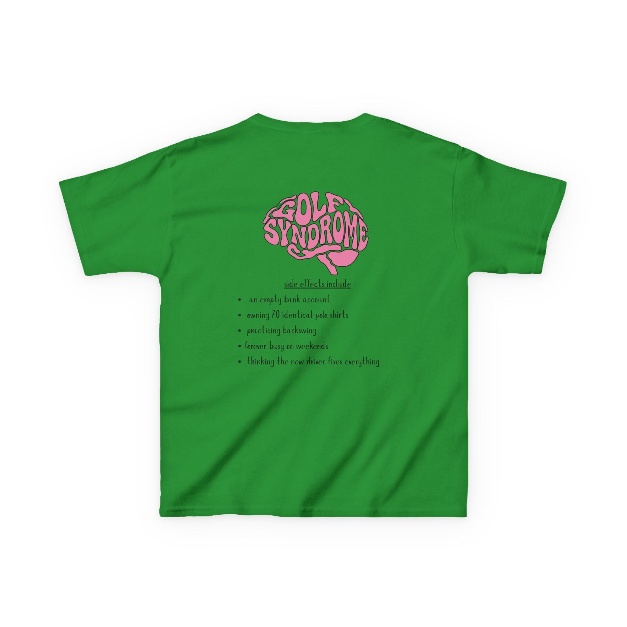 golf-aholic  kids t shirt