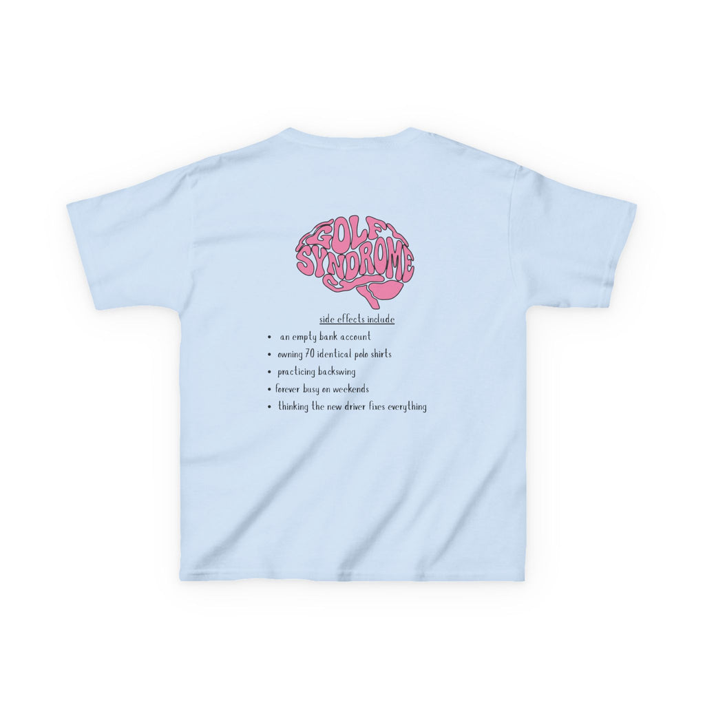 golf-aholic  kids t shirt