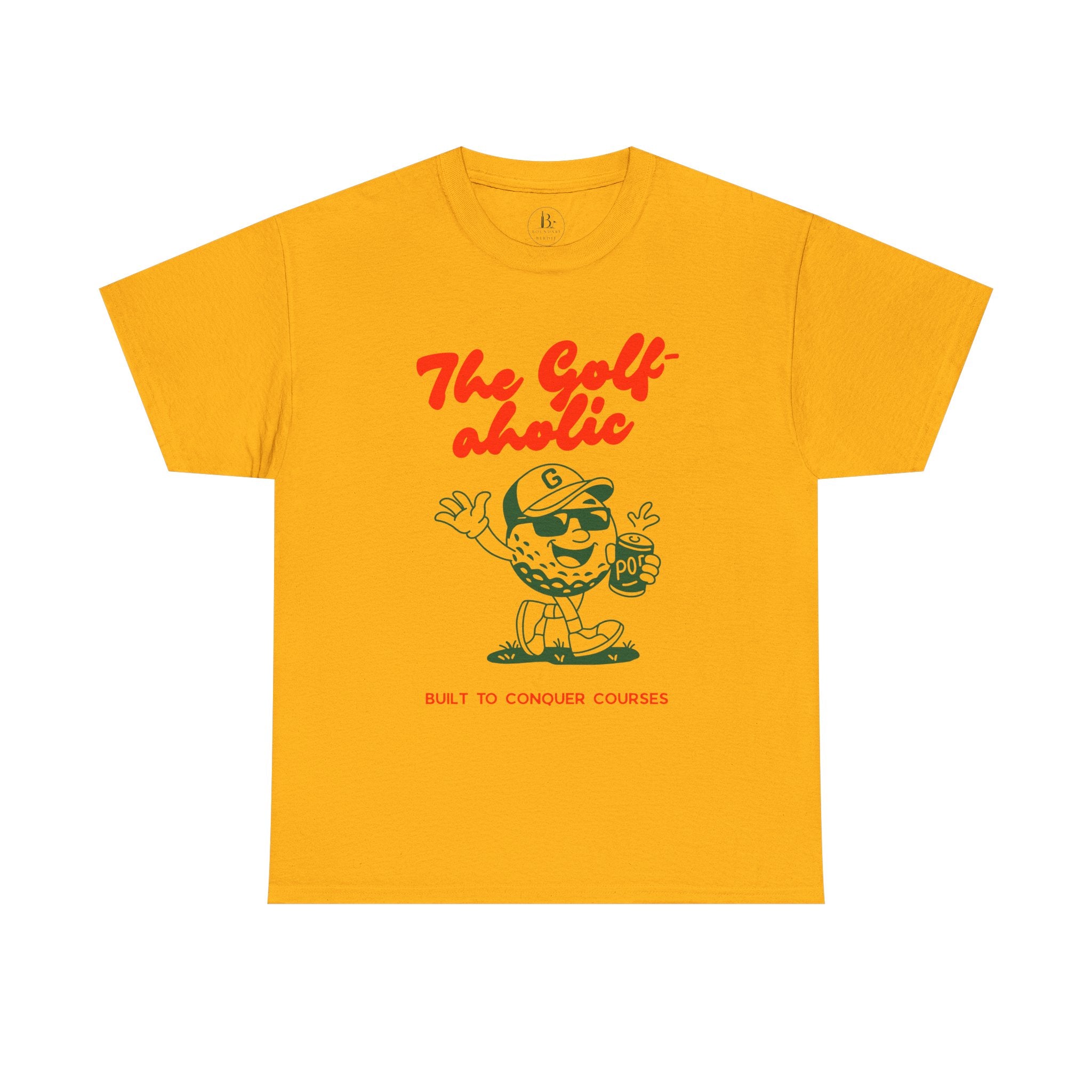 Golf-Aholic —  Mens Retro Golf T - shirt