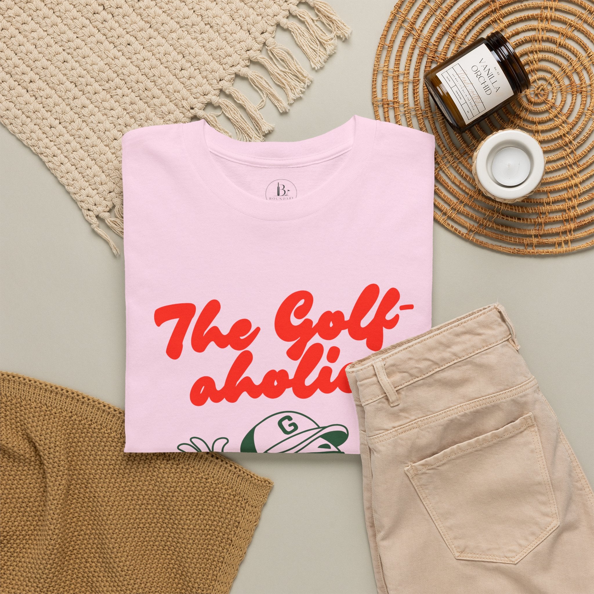 Golf-Aholic — Women's Retro Golf T - shirt