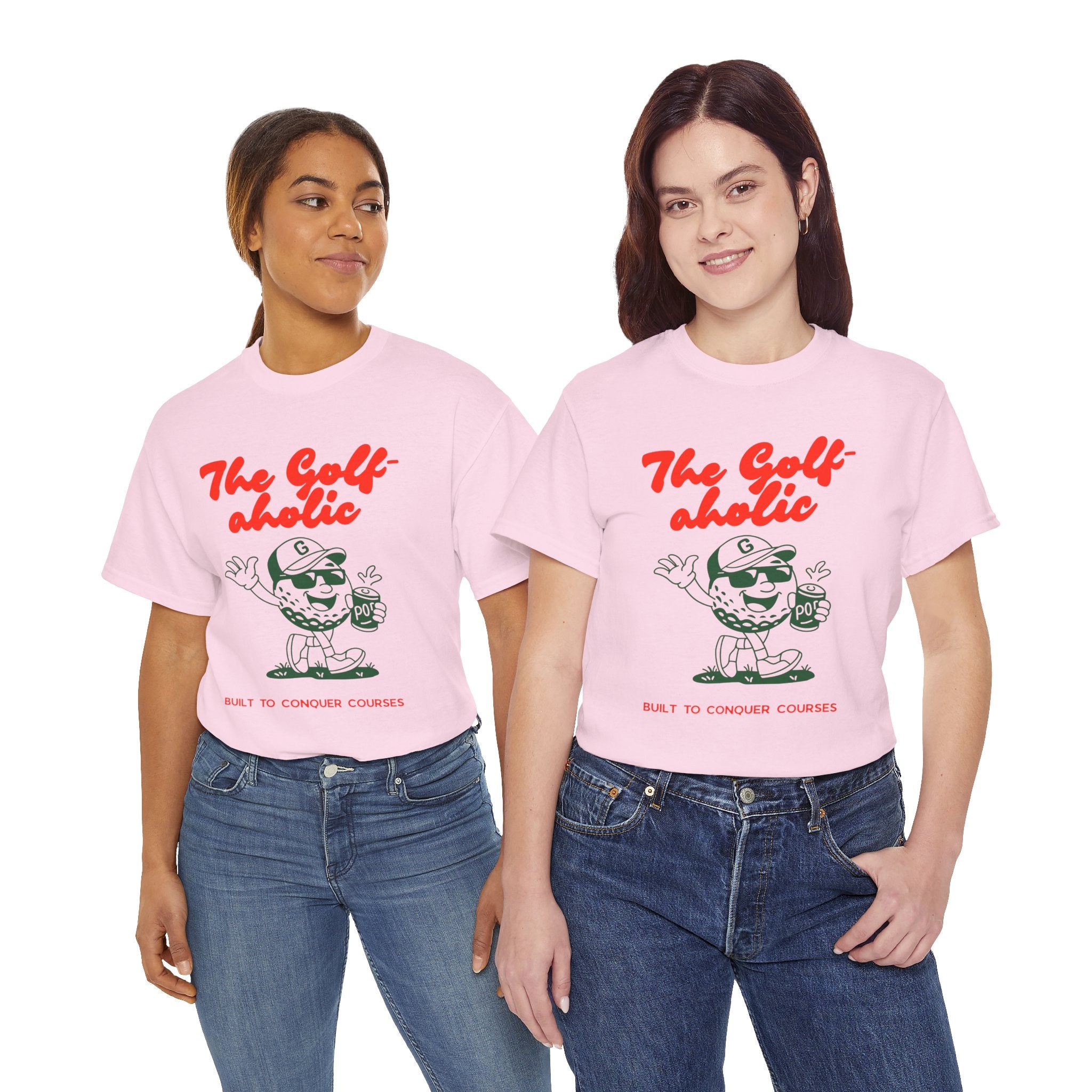 Golf-Aholic — Women's Retro Golf T - shirt