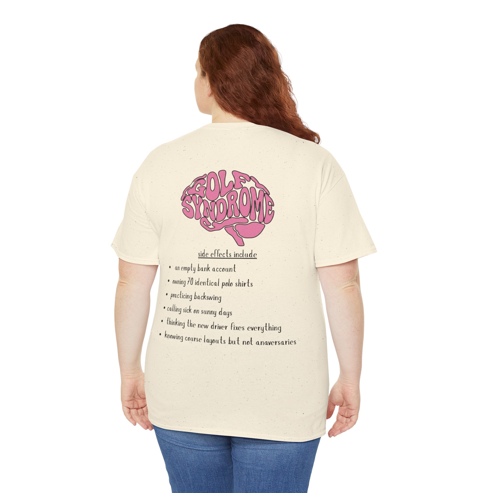 Crazy Golf-Aholic — Women's Golf T -Shirt