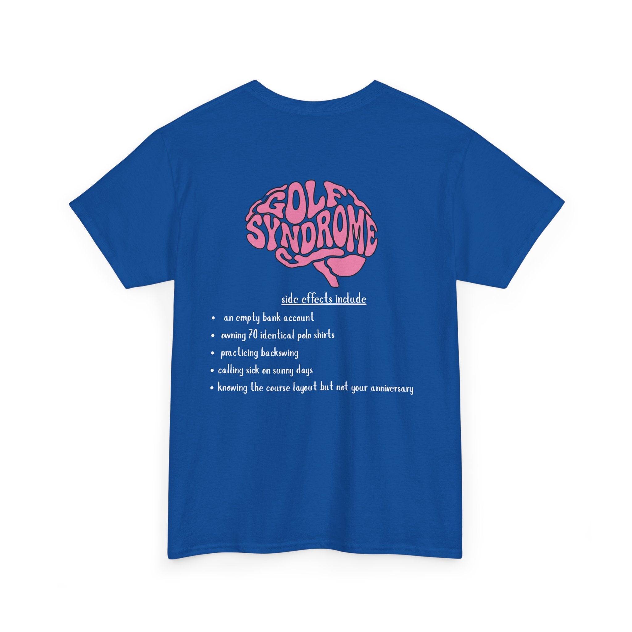crazy golf-syndrome -Mens vintage T- Shirt light