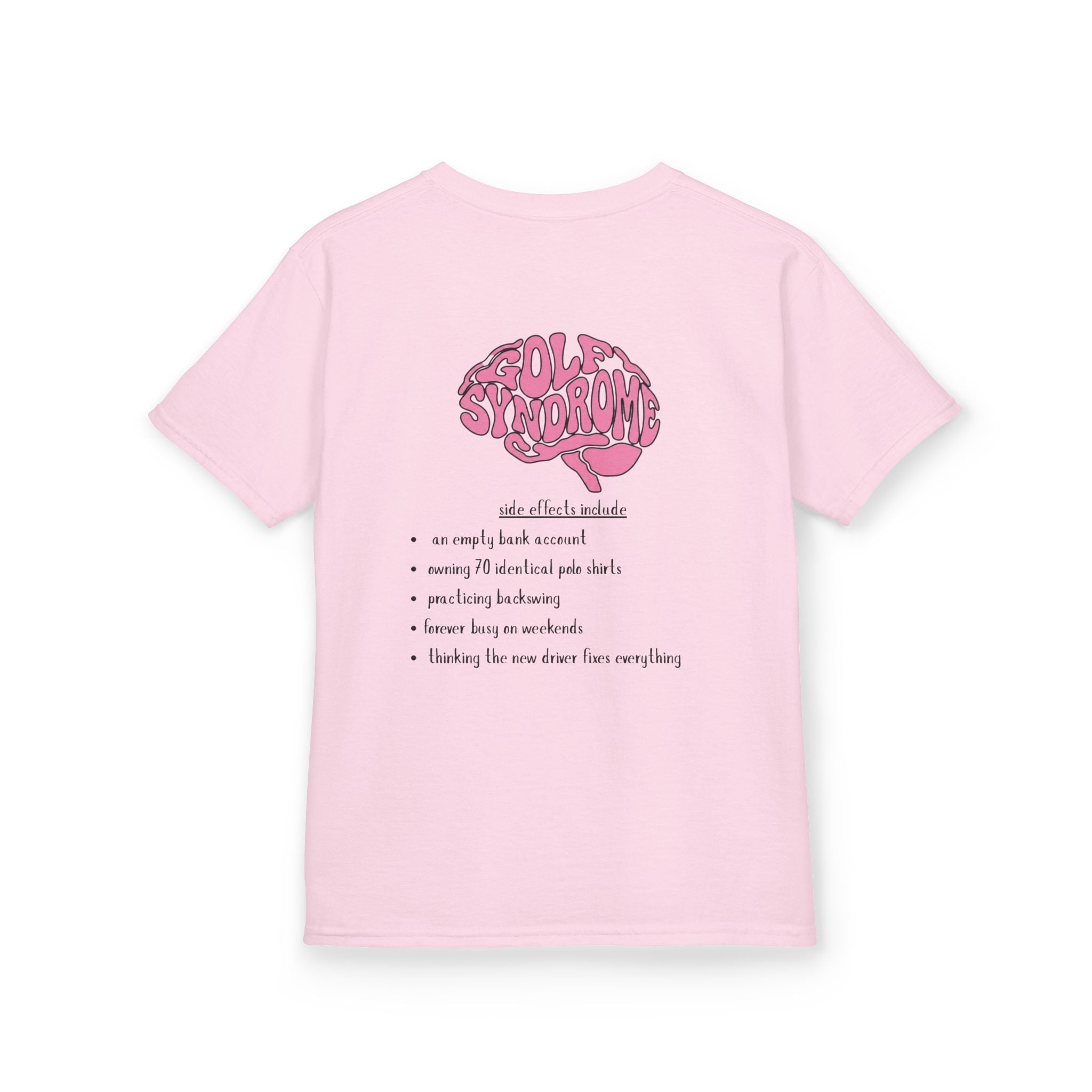 golf-aholic  kids t shirt