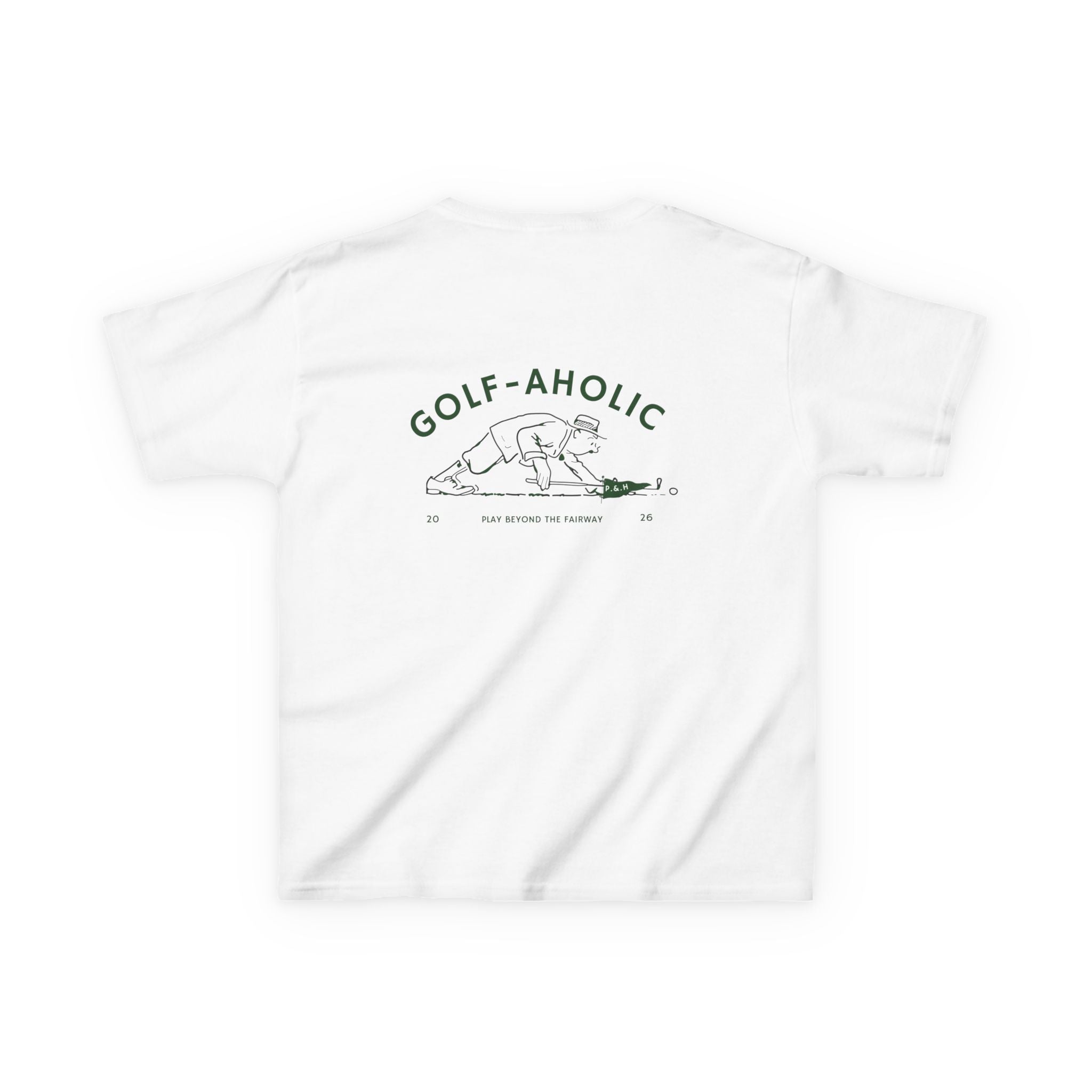 Golf-Aholic youth t shit